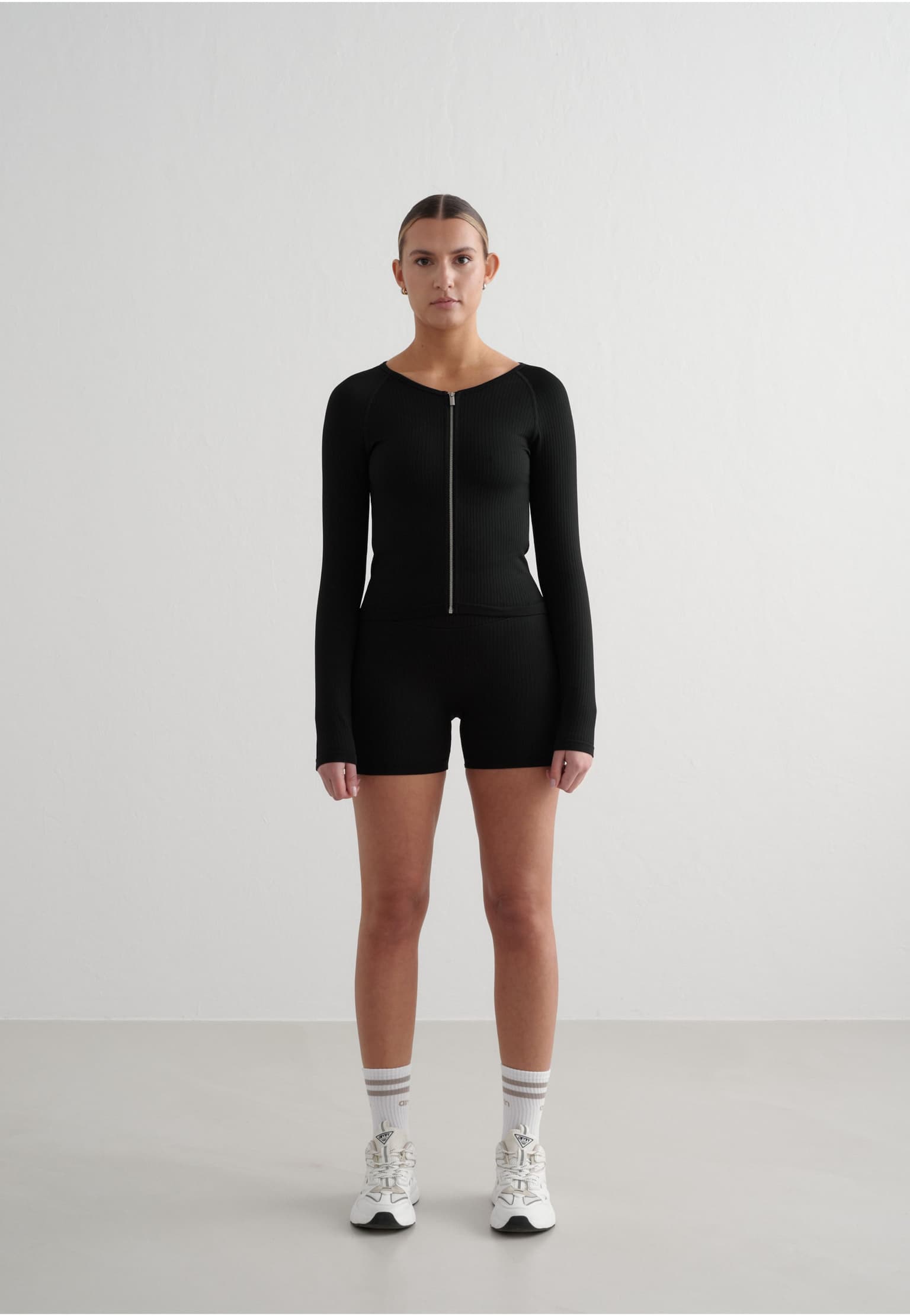aimn Ribbed Seamless Zip Jacket – Bild 4