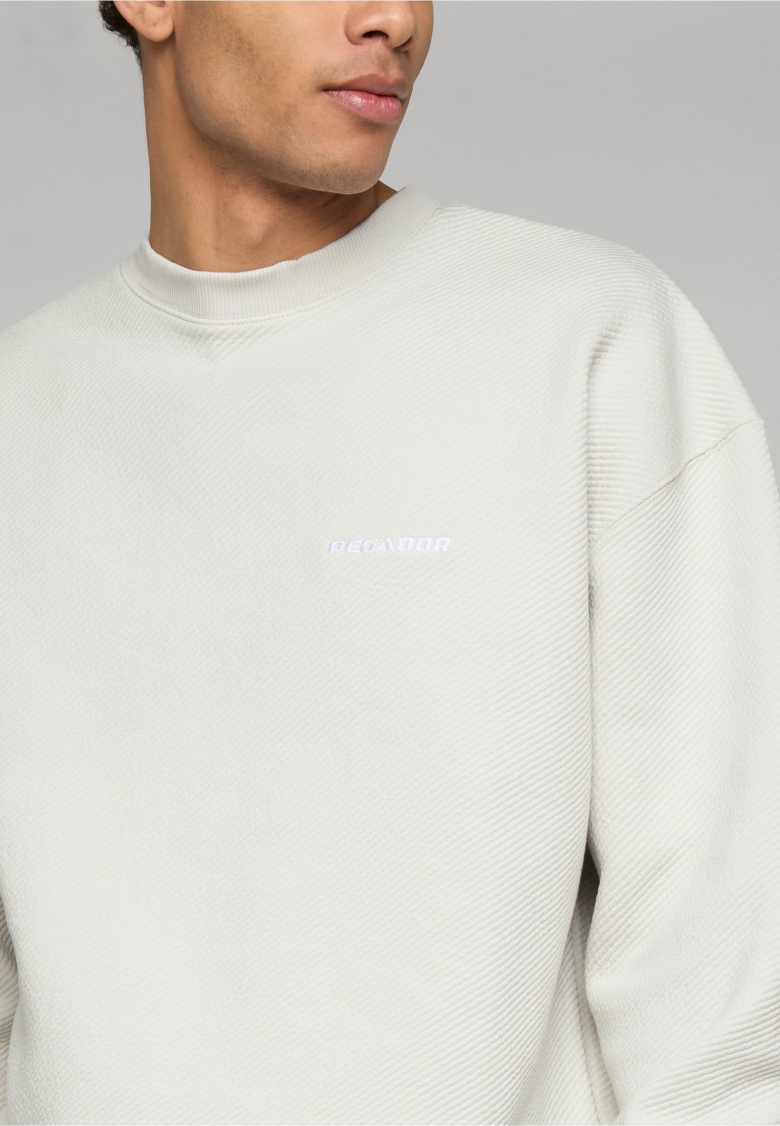 PEGADOR Tate Structured Oversized Sweater – Bild 3