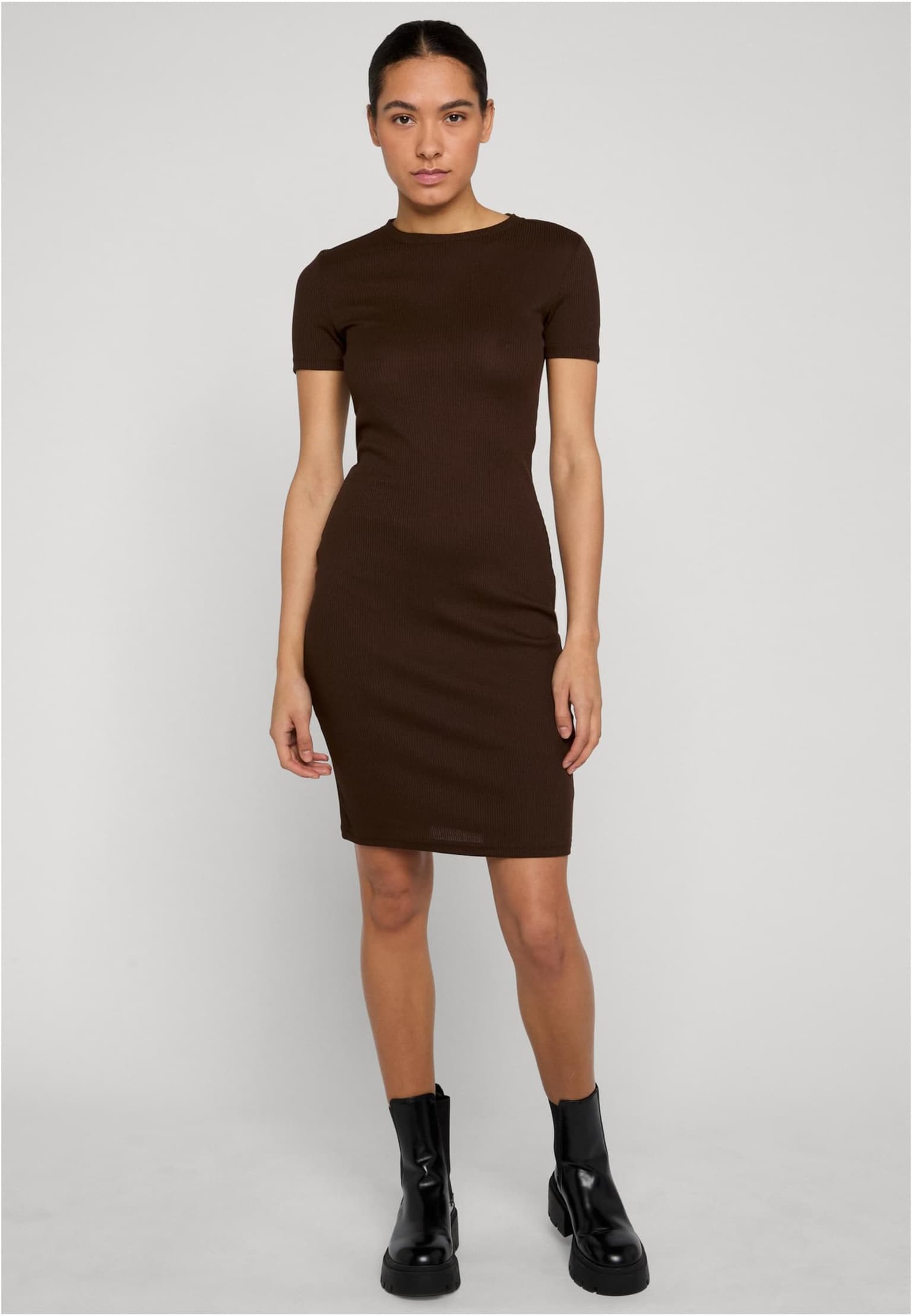 Urban Classics Ladies Basic Slim Fit T-Shirt Dress