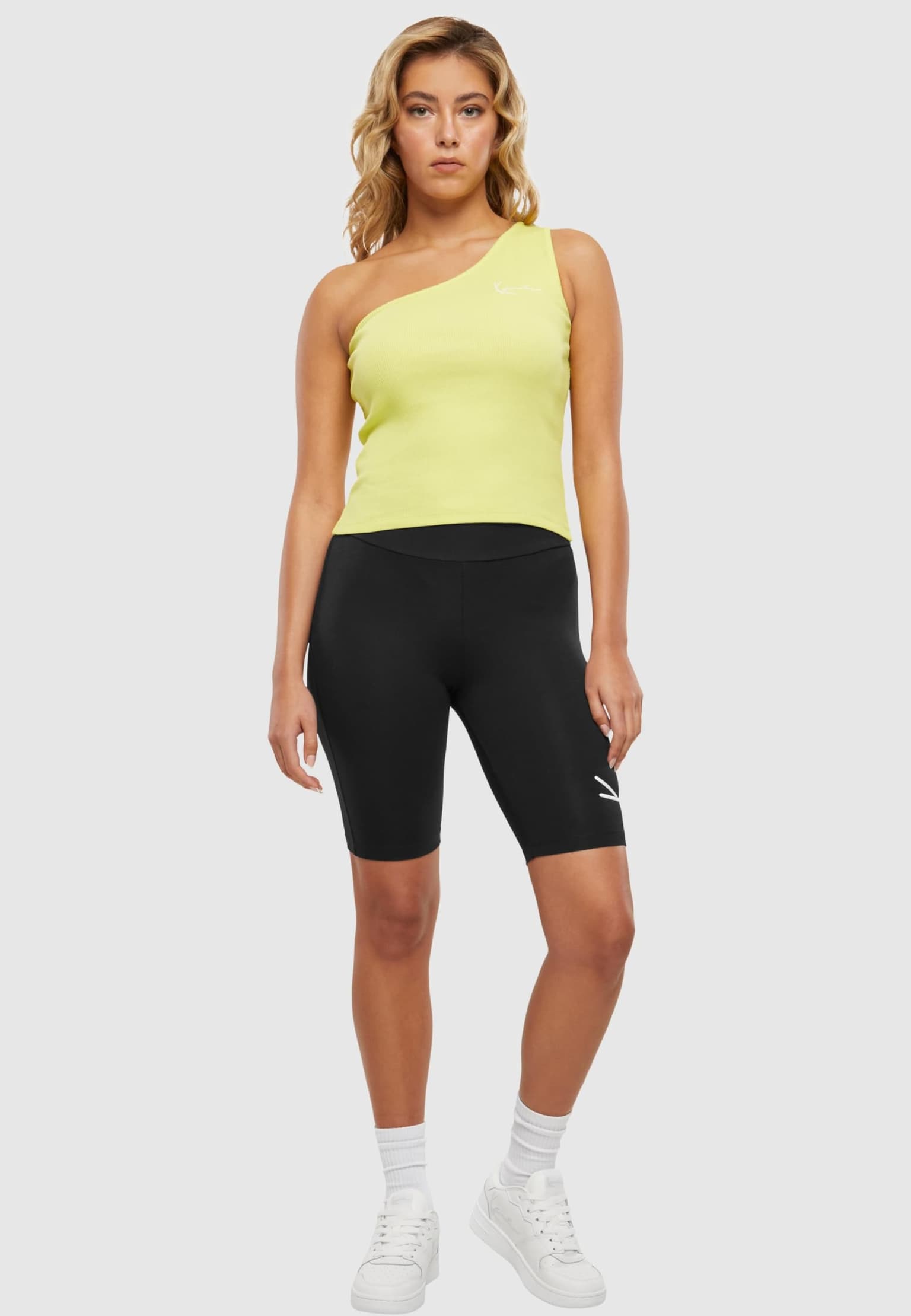 Karl Kani Chest Signature Essential Asymmetric Rib Top – Bild 3