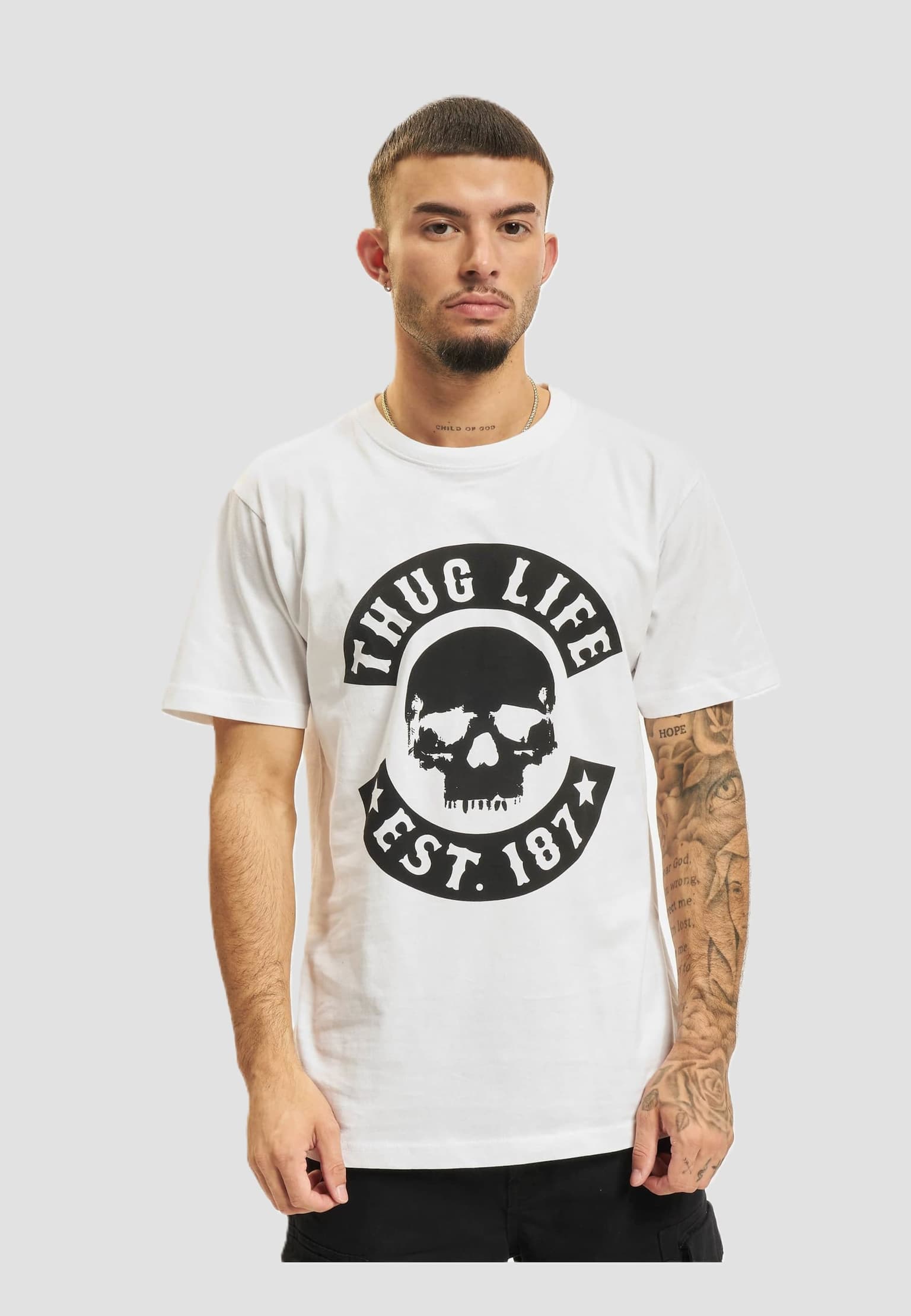 Thug Life B.Skull T-Shirt – Bild 3