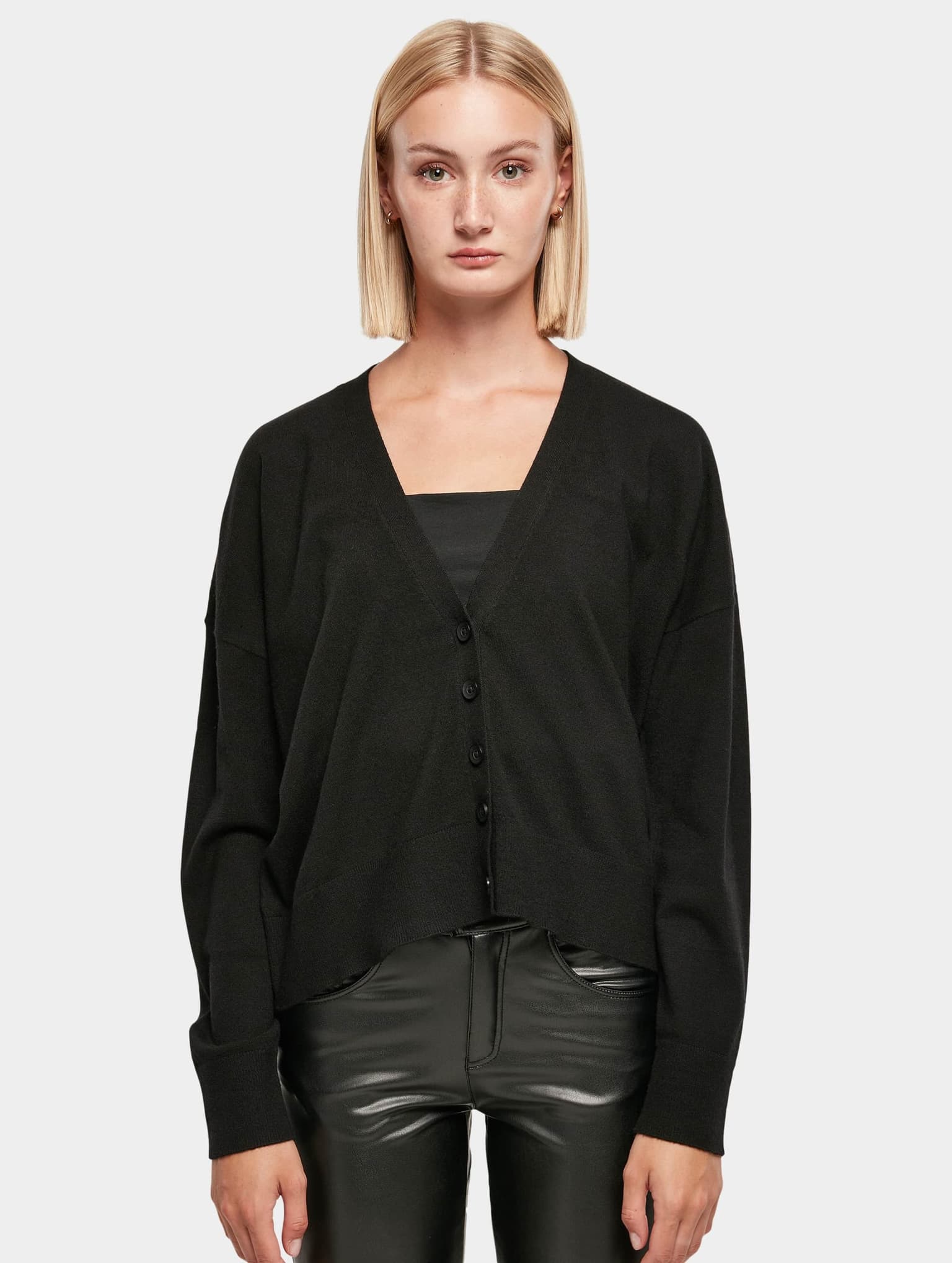 Urban Classics Ladies Eco Viscose Oversized Cardigan – Bild 3