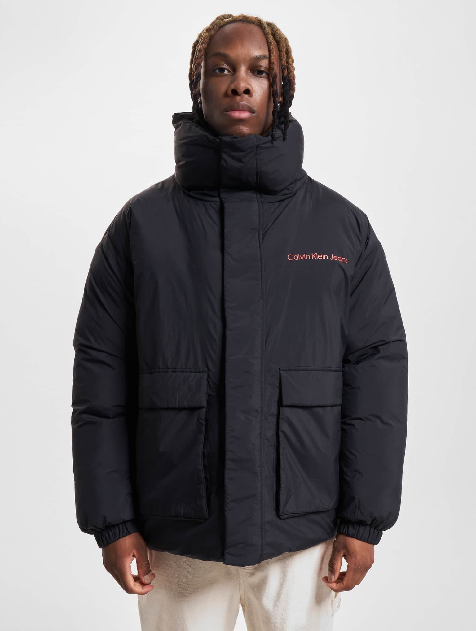 Calvin Klein Jeans Sustainable Puffer Daunenjacke – Bild 3