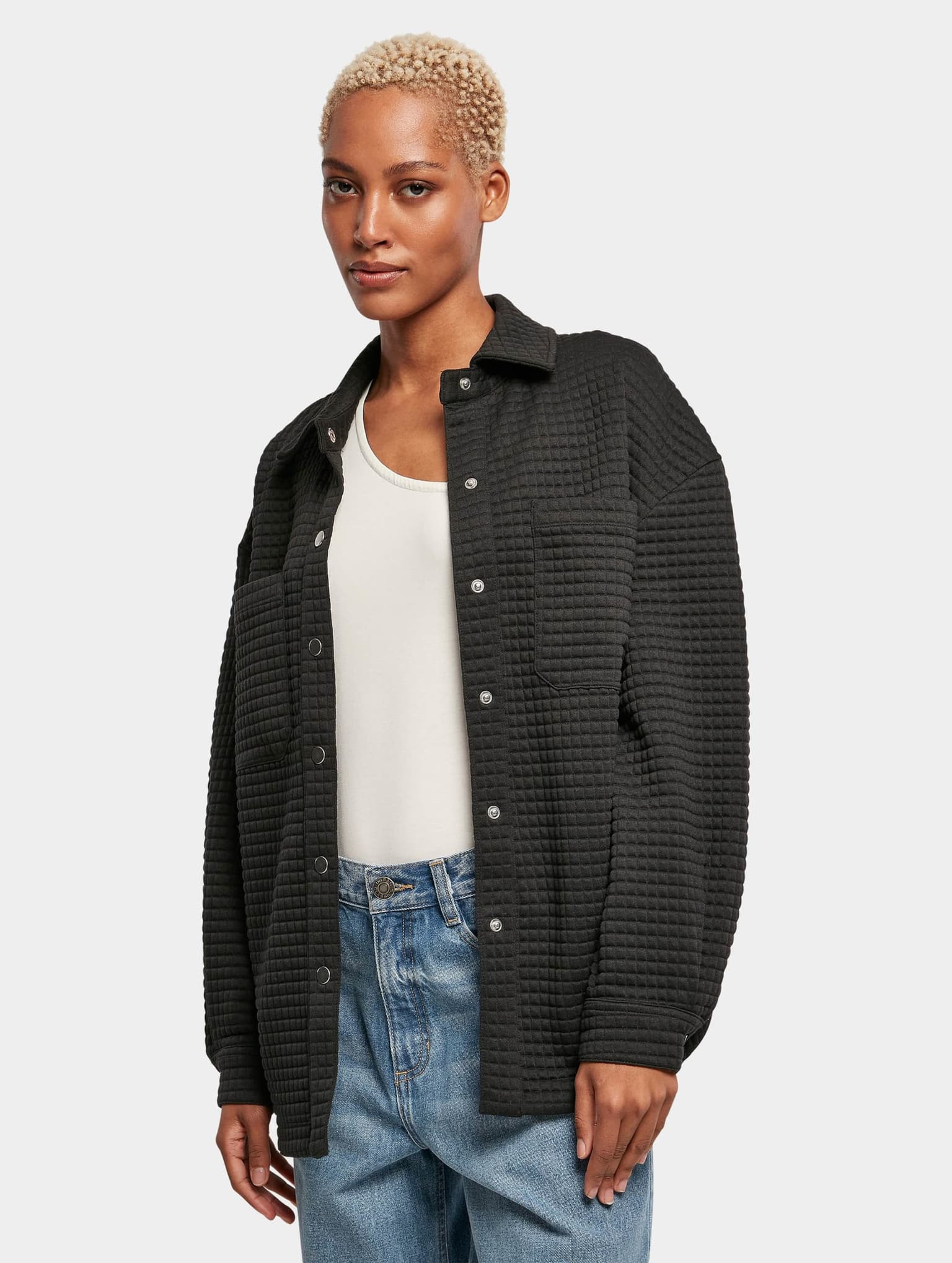 Urban Classics Ladies Quilted Sweat Shirt