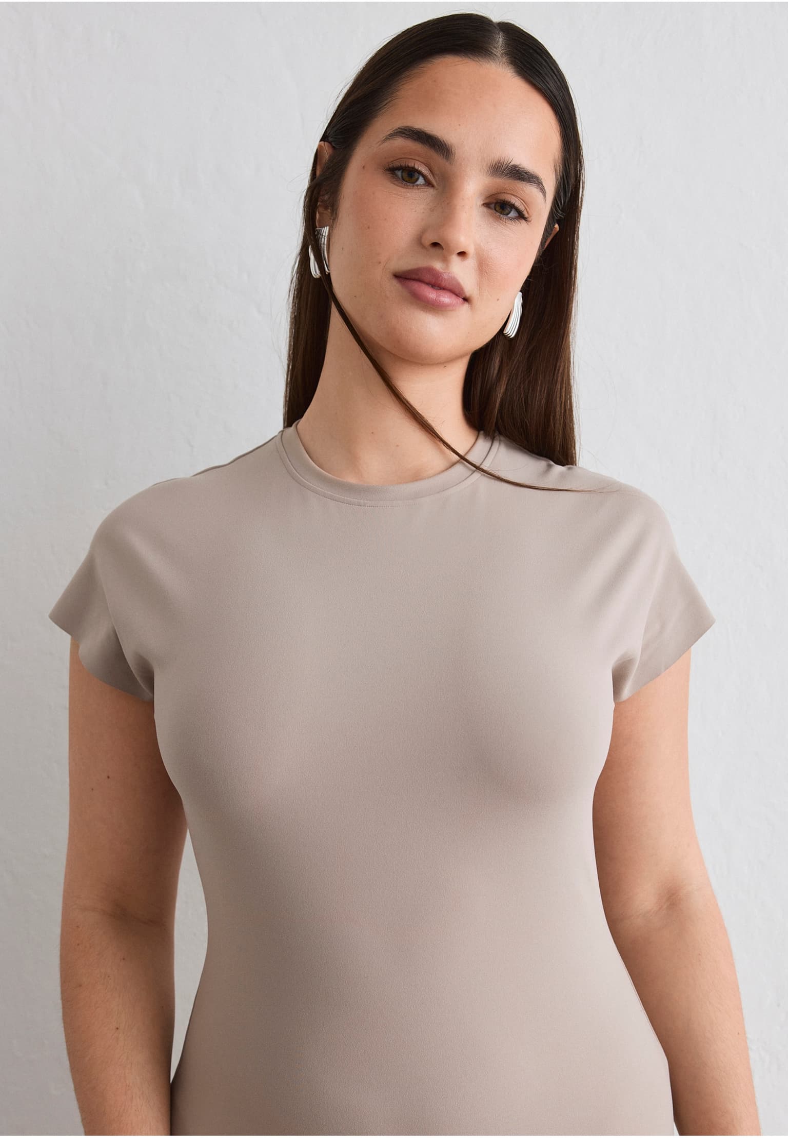 aimn Sense Mermaid Cap Sleeve Dress – Bild 3