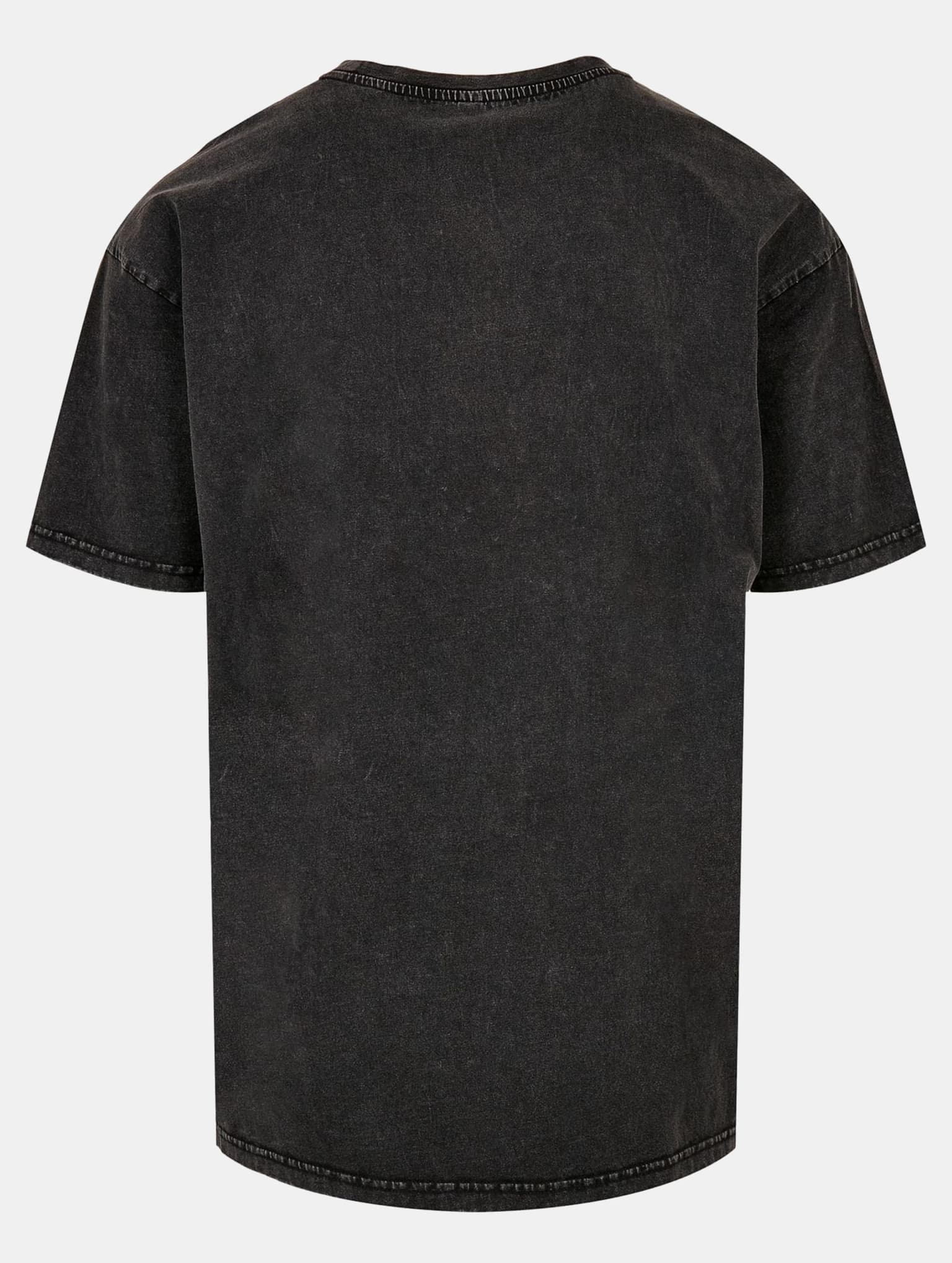 Merchcode POD Pizza Comic Acid Washed Oversized Tee – Bild 4