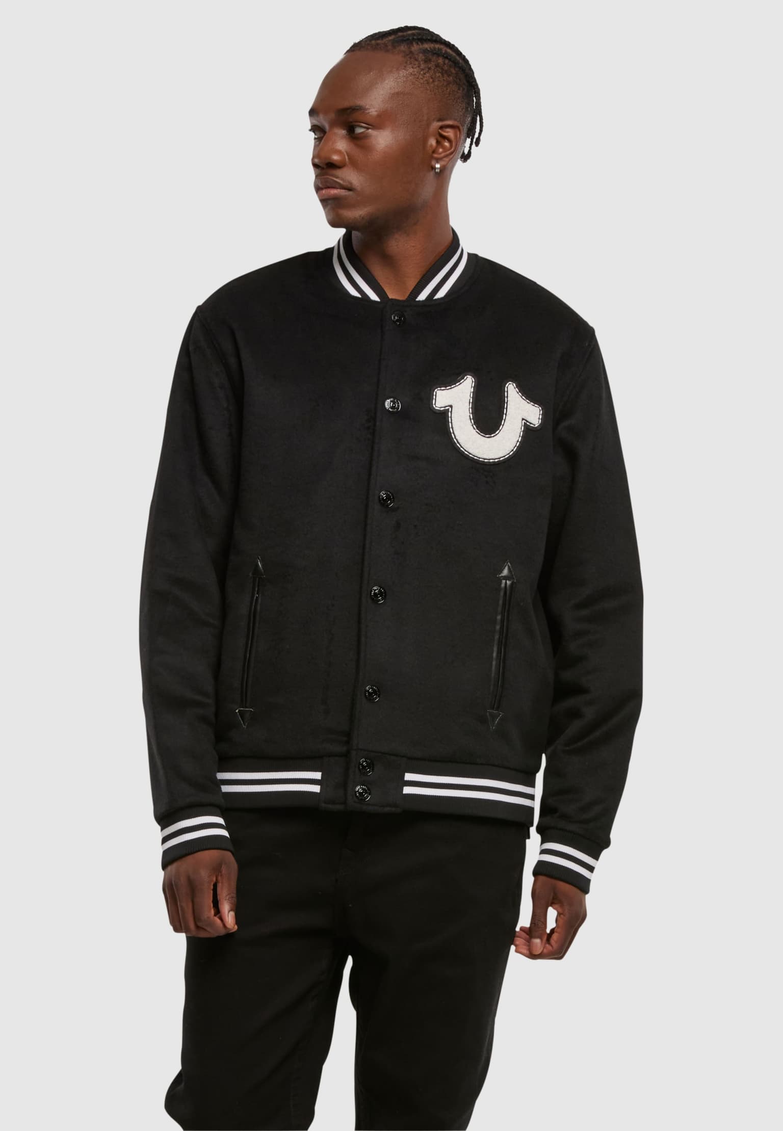 True Religion WOOL WESTERN BOMBER JACKET