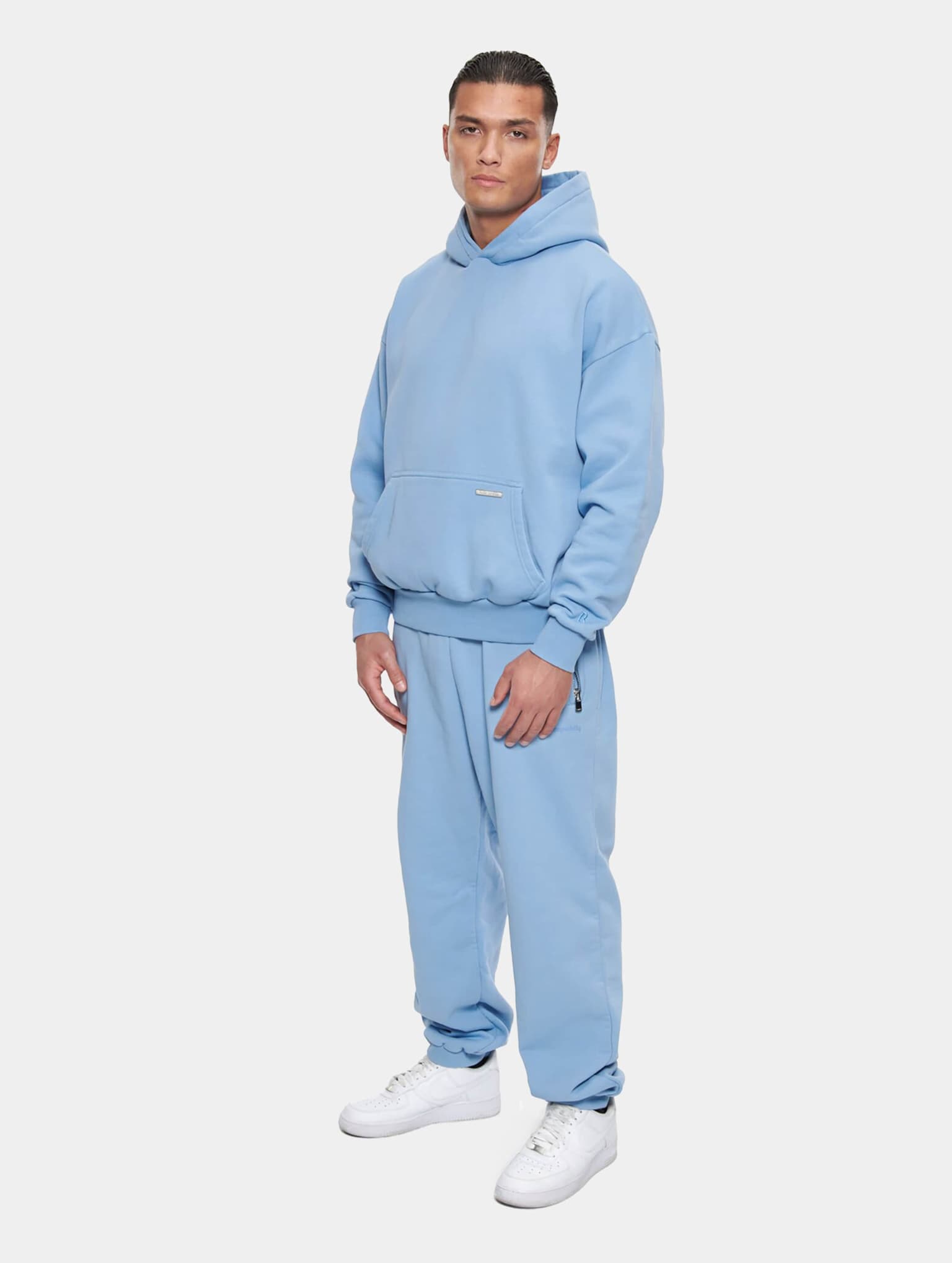 Dropsize Bazix Republiq Super Heavy Blank Hoodie – Bild 4