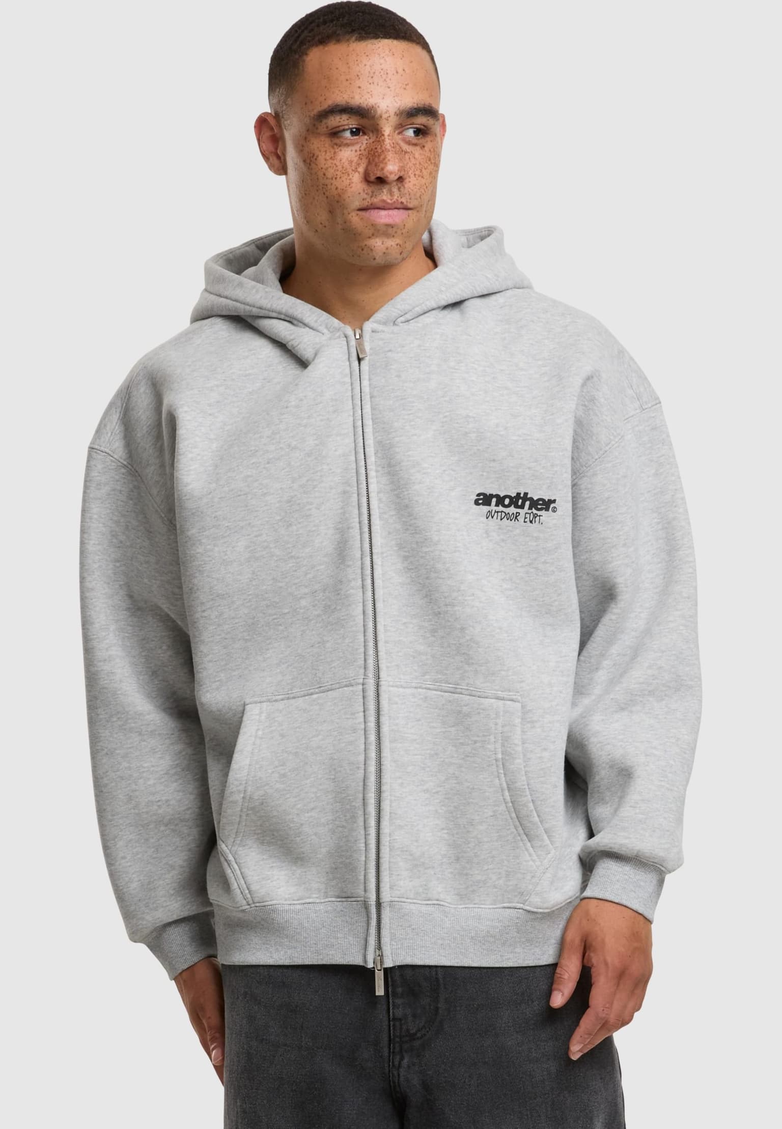 Another Cotton Lab Almost Home Zip Hoodie
