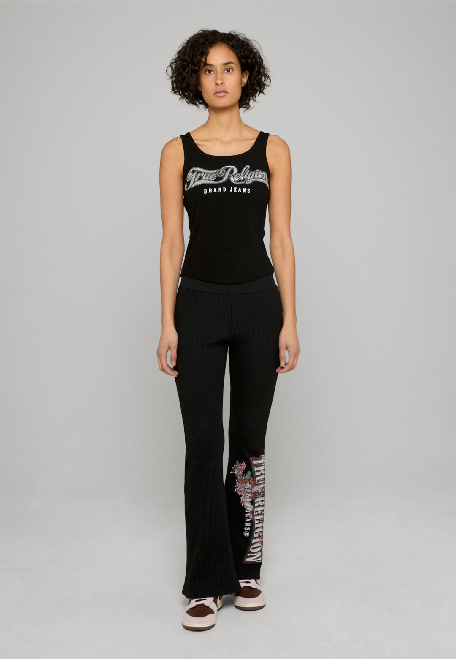 True Religion CRYSTAL SQUARE NECK RIB TANK – Bild 3