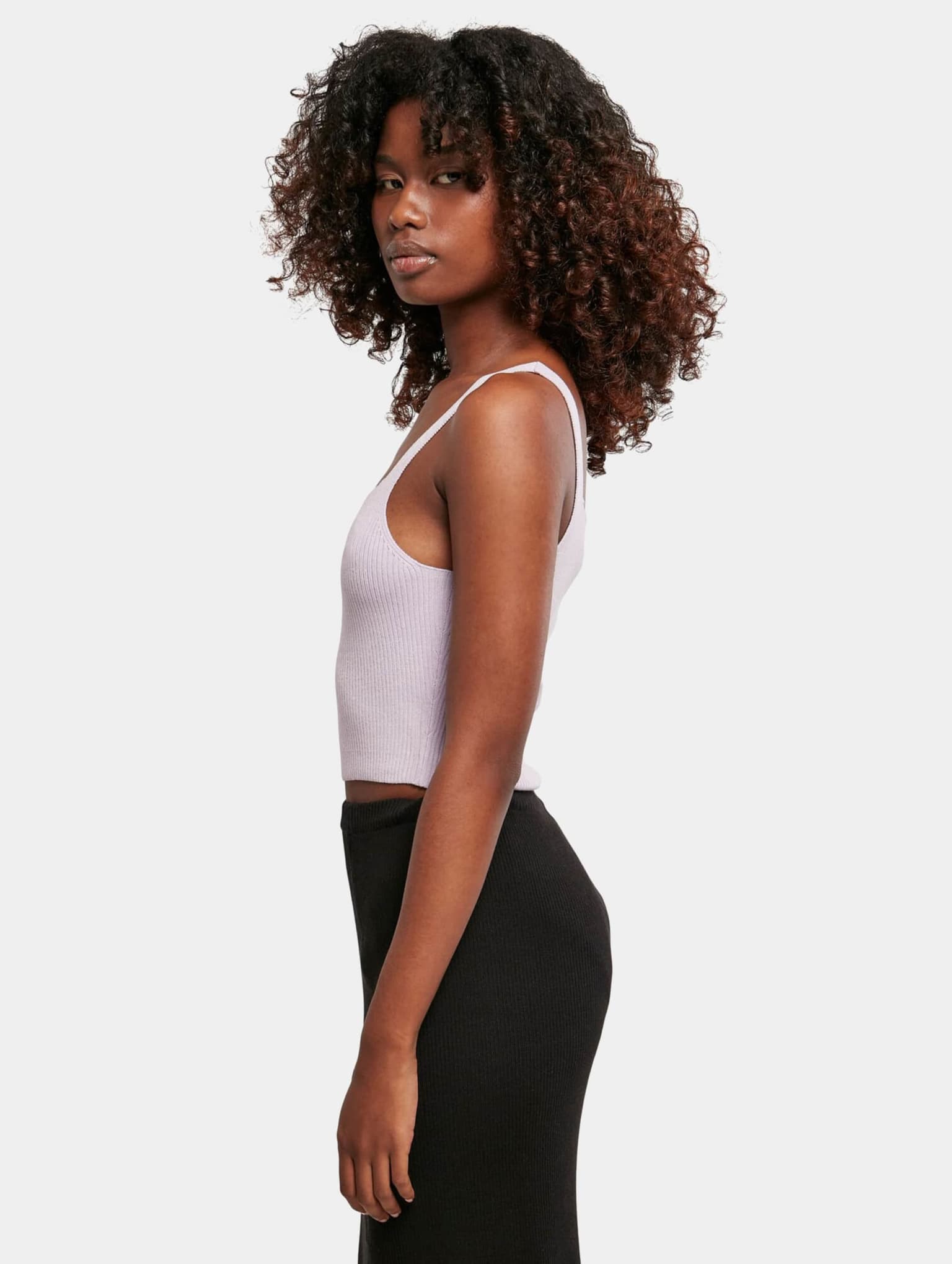 Urban Classics Ladies Cropped Knit Top – Bild 3