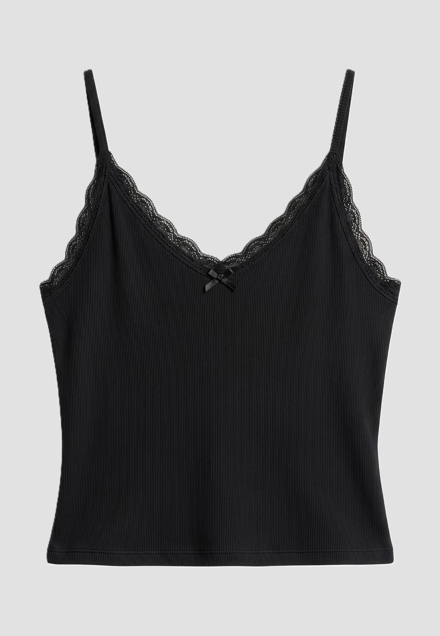 Urban Classics Ladies V-Neck Lace Top 2-Pack – Bild 3