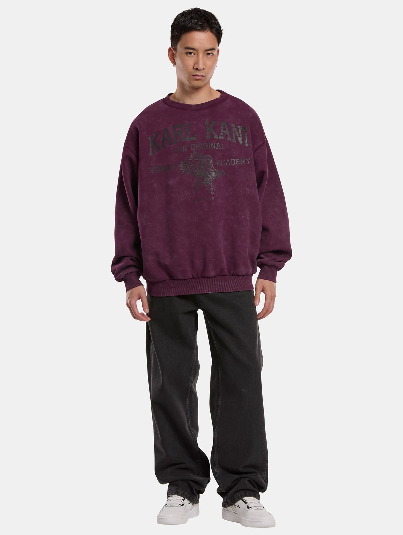 Karl Kani Street Academy Washed OS Crew – Bild 3