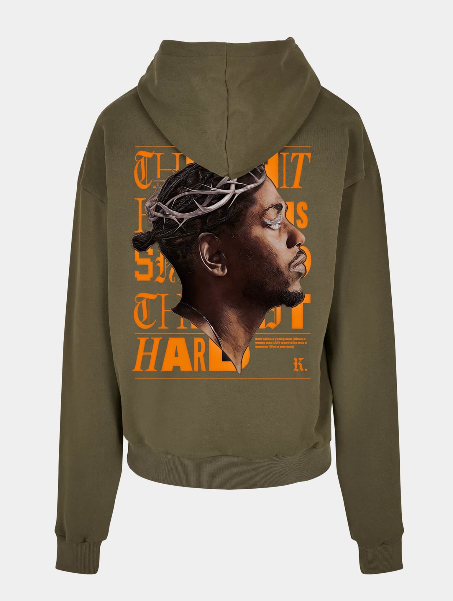 Mister Tee Upscale K-Dot Heavy Oversize Hoodie – Bild 4