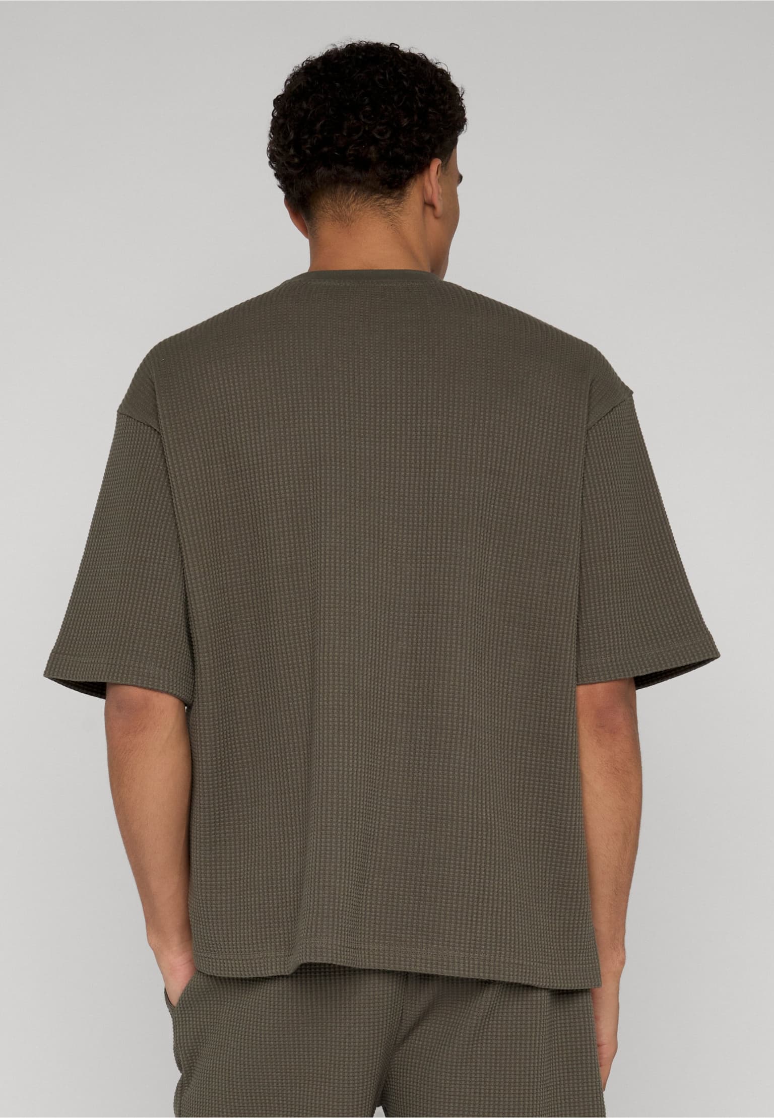Urban Classics Thermal Waffle Tee – Bild 2
