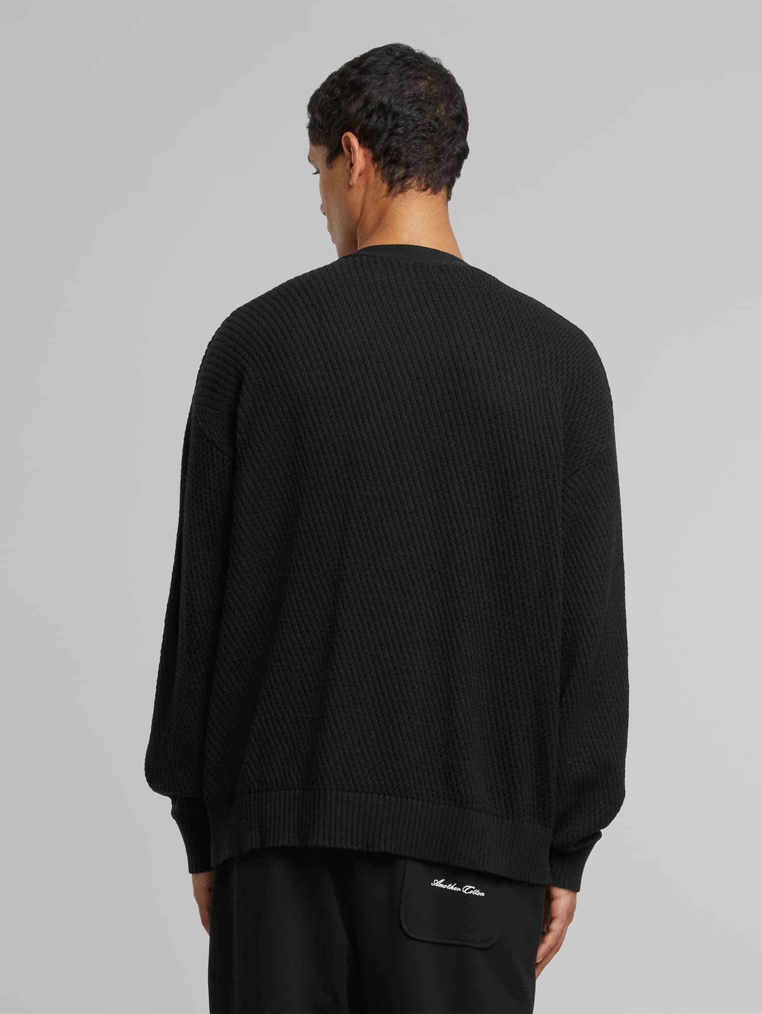 Another Cotton Lab AC Lettering Cardigan – Bild 3