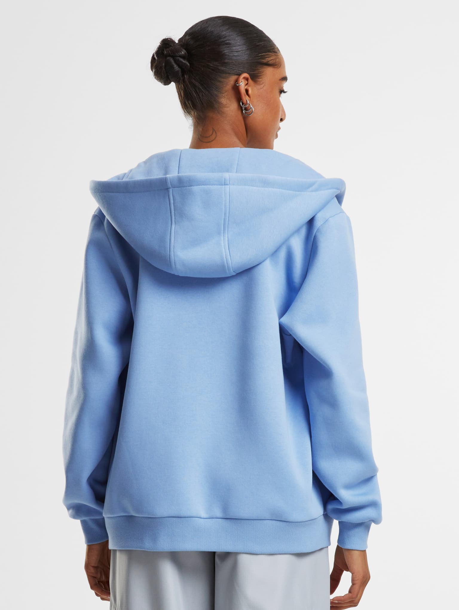 Urban Classics Ladies Fluffy Zip Hoodie – Bild 2