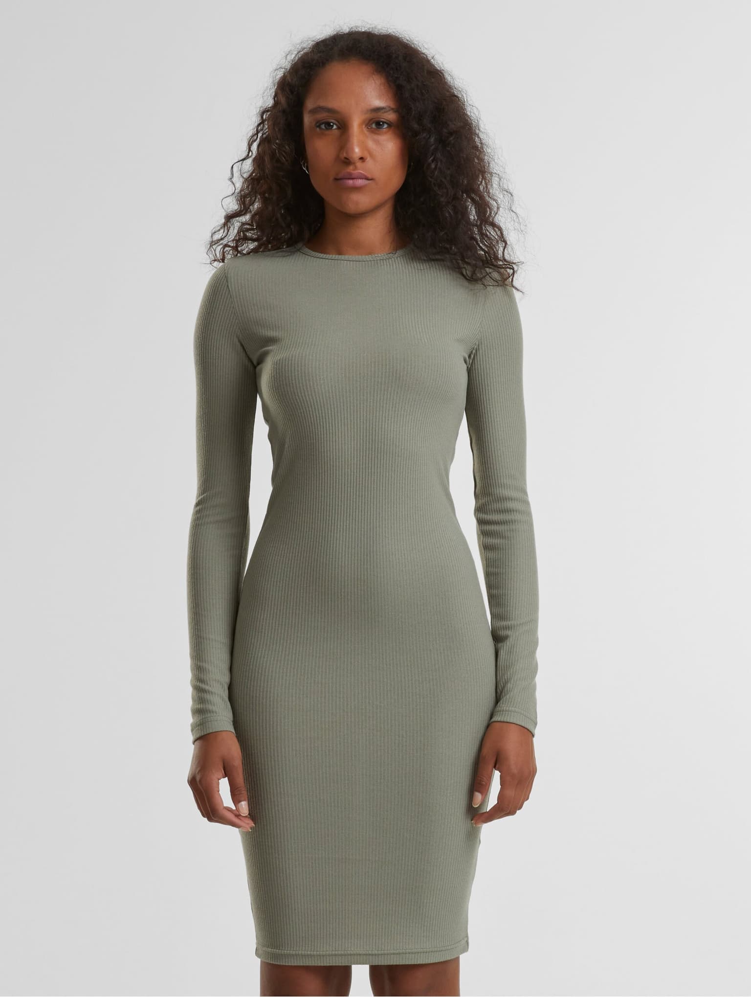 Urban Classics Ladies Rib Dress – Bild 3