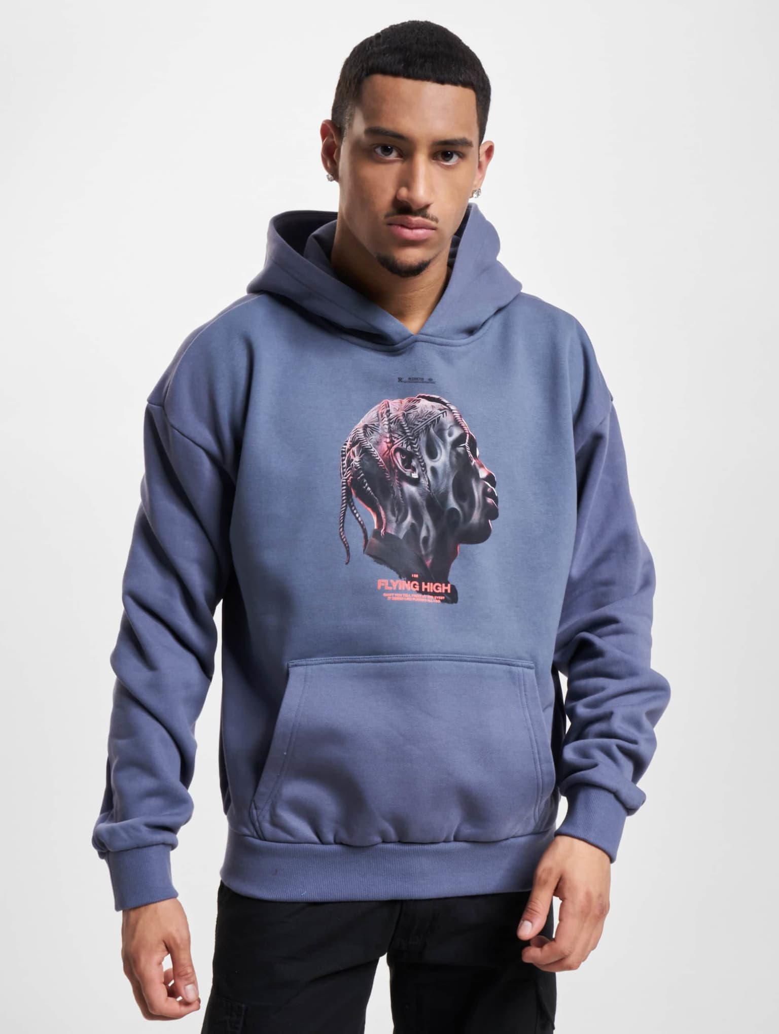 Mister Tee Upscale Flying High Heavy Oversize Hoodie – Bild 3
