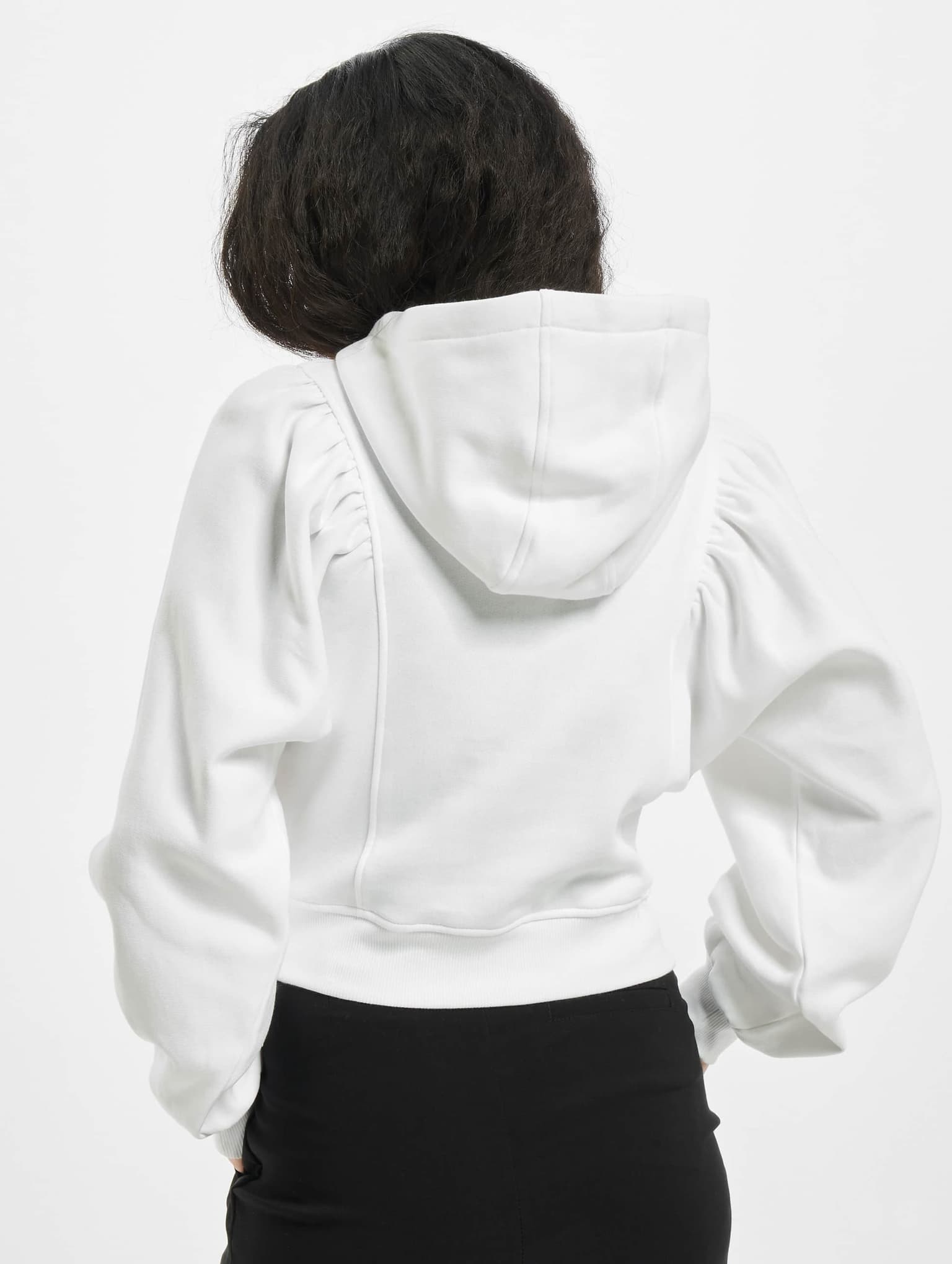 Urban Classics Ladies Essentials Gathering Batwing Hoody – Bild 2