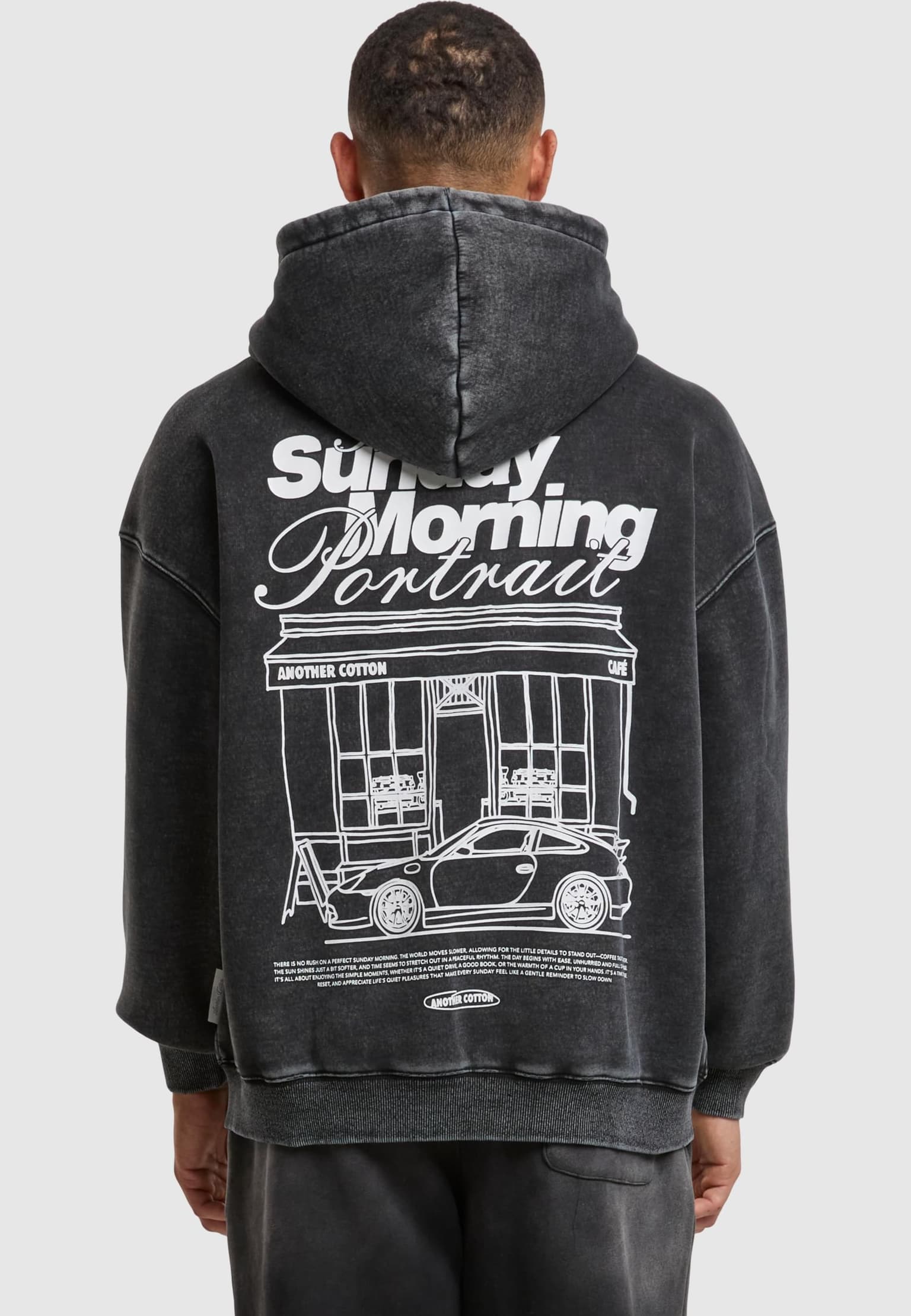 Another Cotton Lab Sunday Morning Zip Hoodie – Bild 2