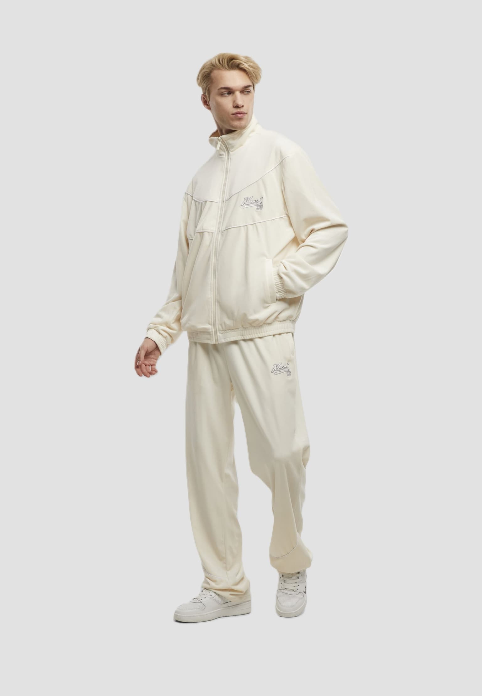 Karl Kani Varsity Velours Trackjacket – Bild 3