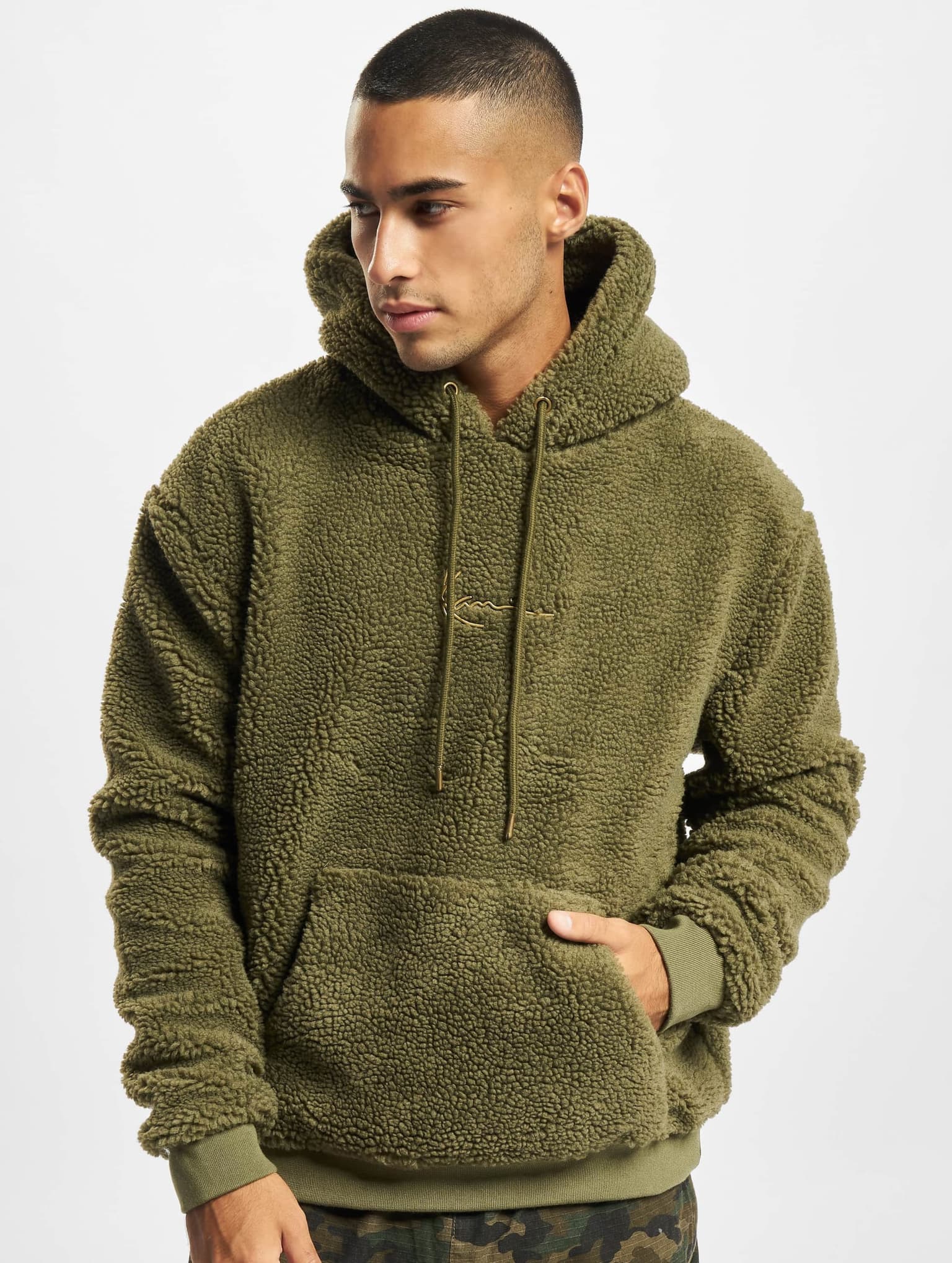 Karl Kani KM213-064-1 Small Signature Teddy Hoodie – Bild 3