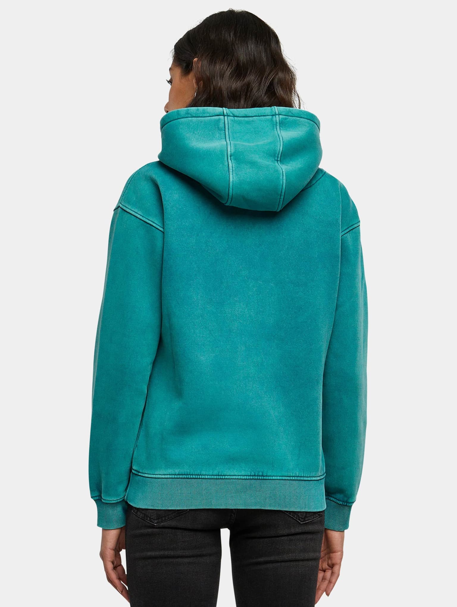 Urban Classics Ladies Stone Washed Hoody – Bild 2