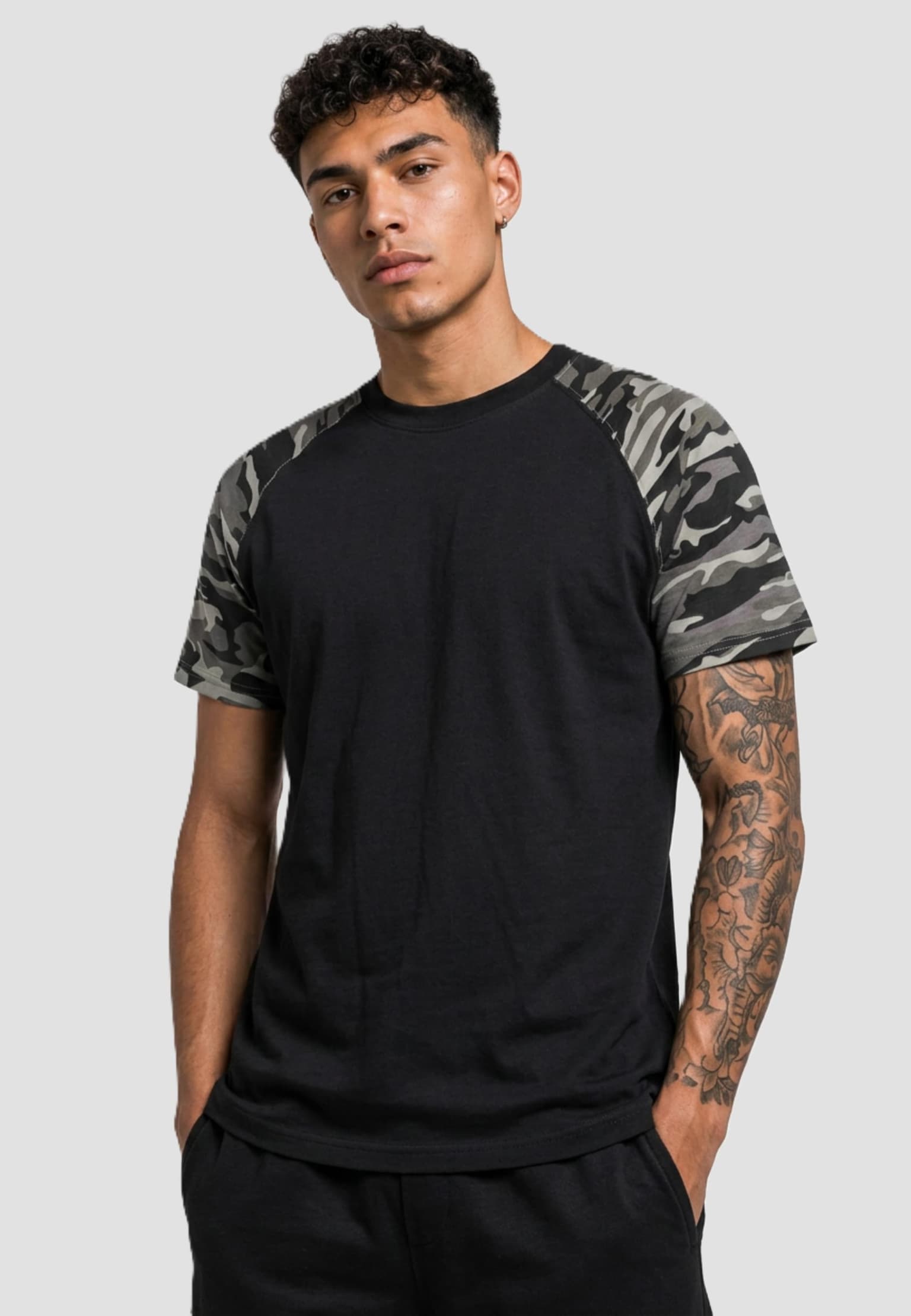 Urban Classics Raglan Contrast Tee
