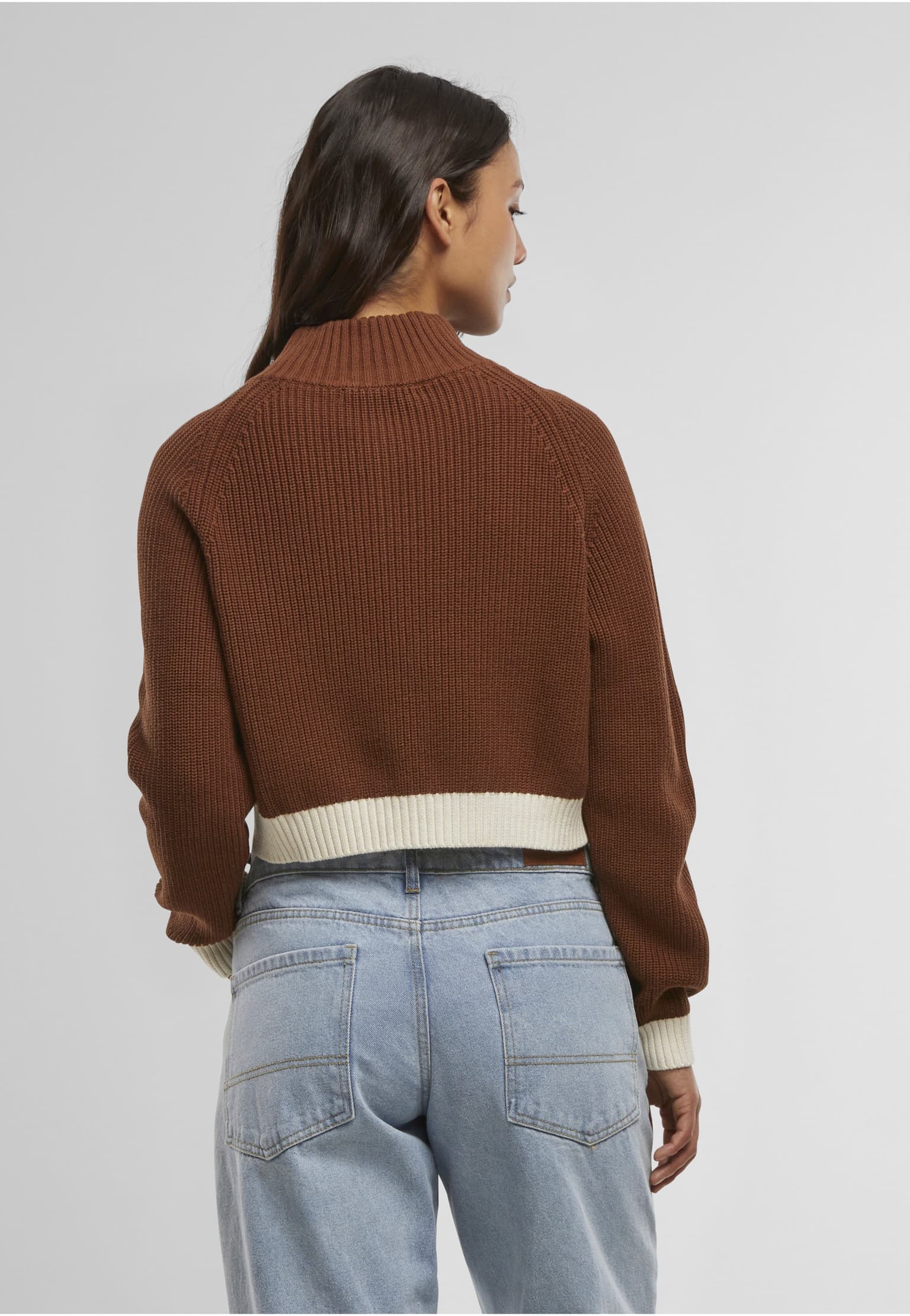 PEQUS Cropped Knit Track Jacket – Bild 2