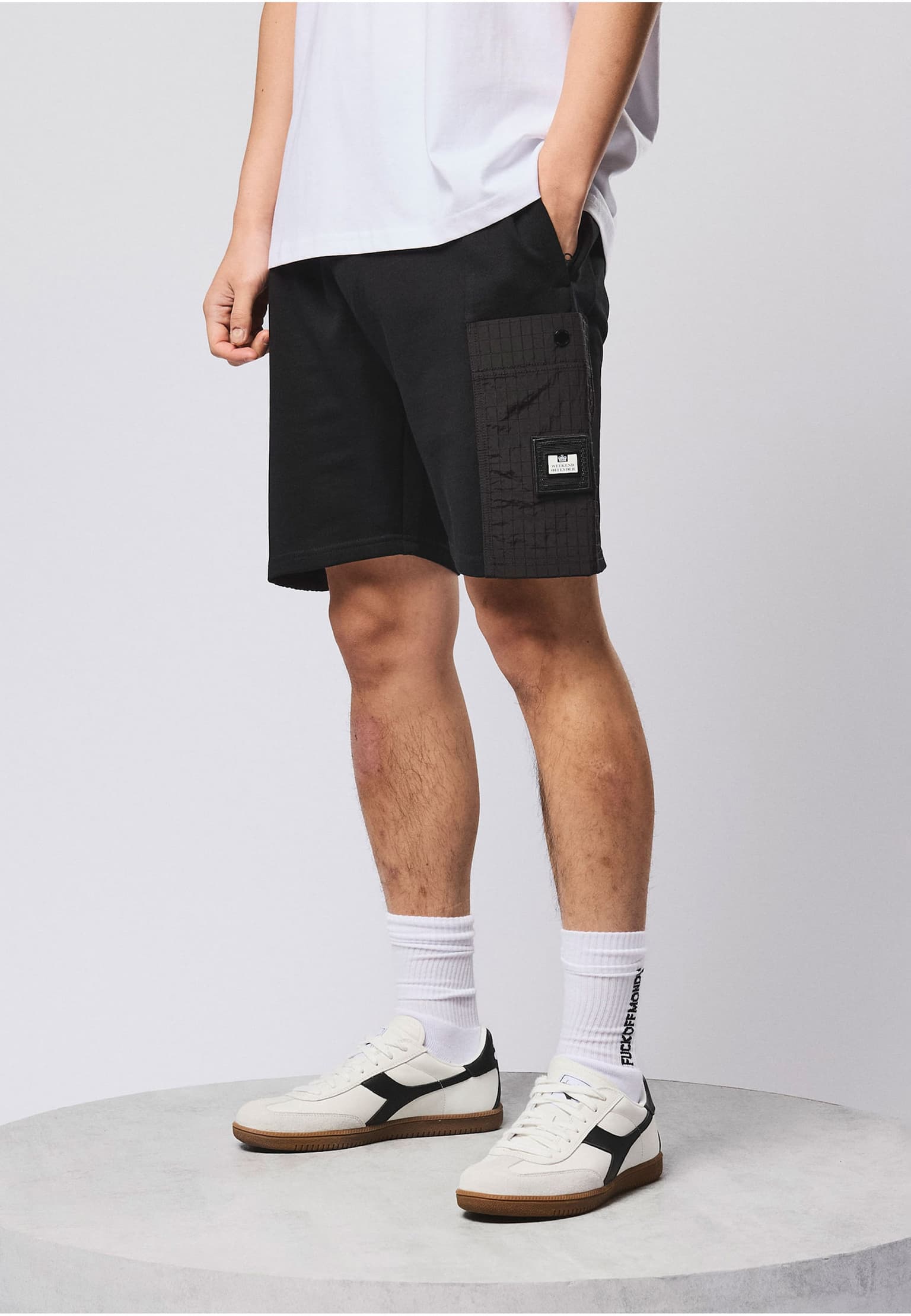 Weekend Offender CHIYODA LARGE RIPSTOP POCKET SHORTS