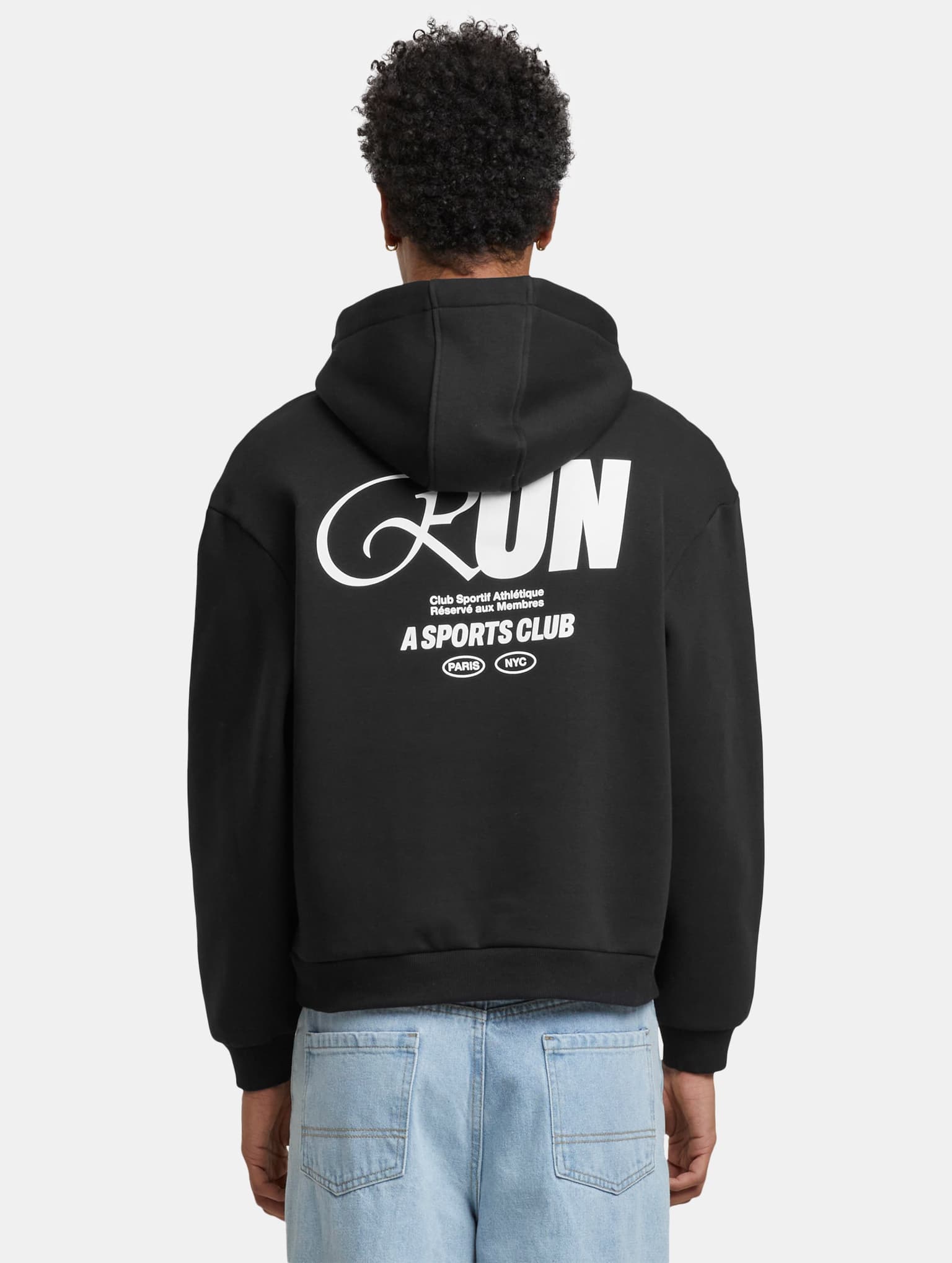 Mister Tee Upscale RUN Sports Club Fluffy Hoody – Bild 2
