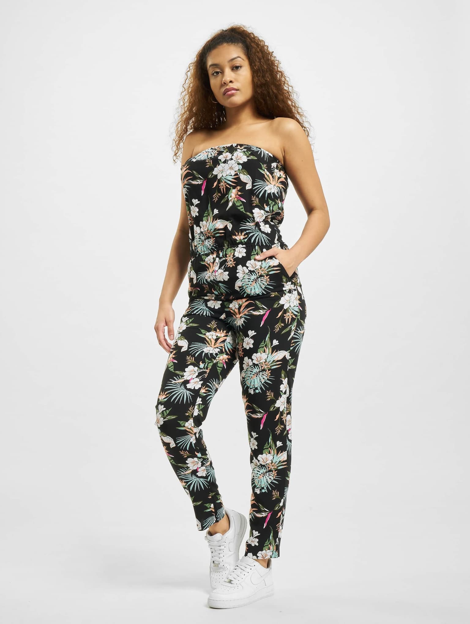 Urban Classics Ladies Viscose Bandeau Jumpsuit