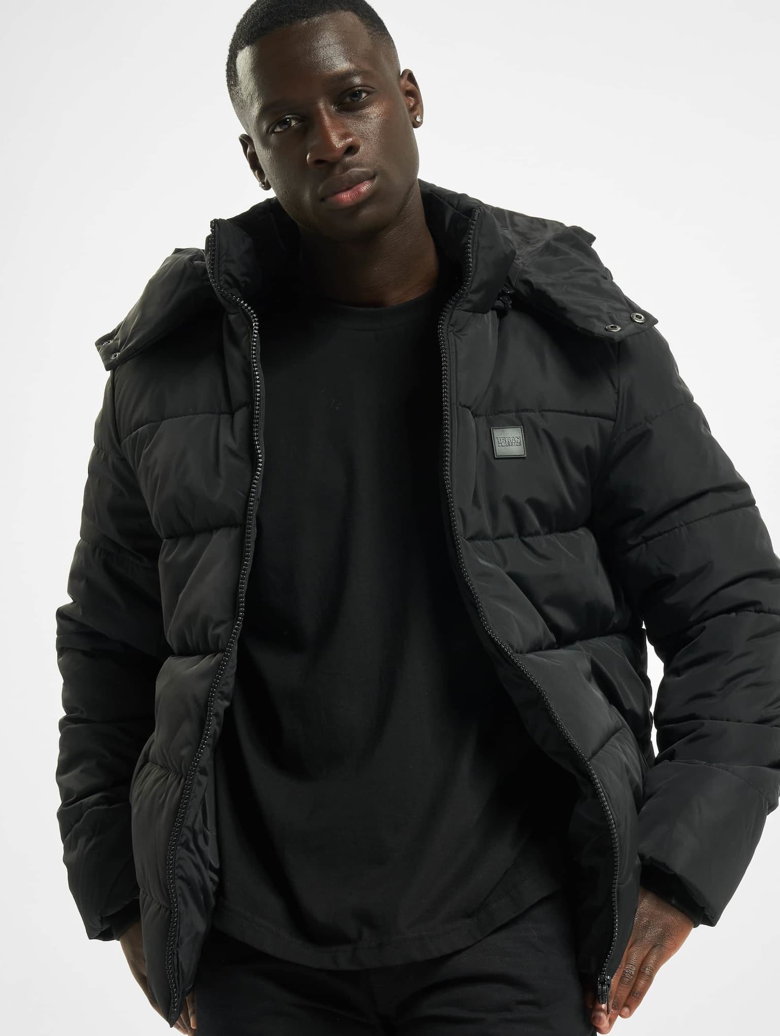 Urban Classics Hooded Puffer Jacket