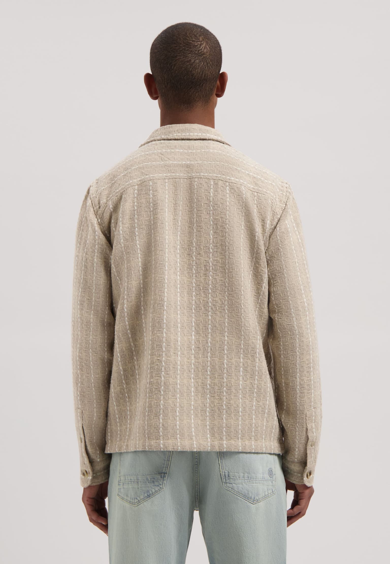 Dstrezzed Lino Check Overshirt – Bild 2