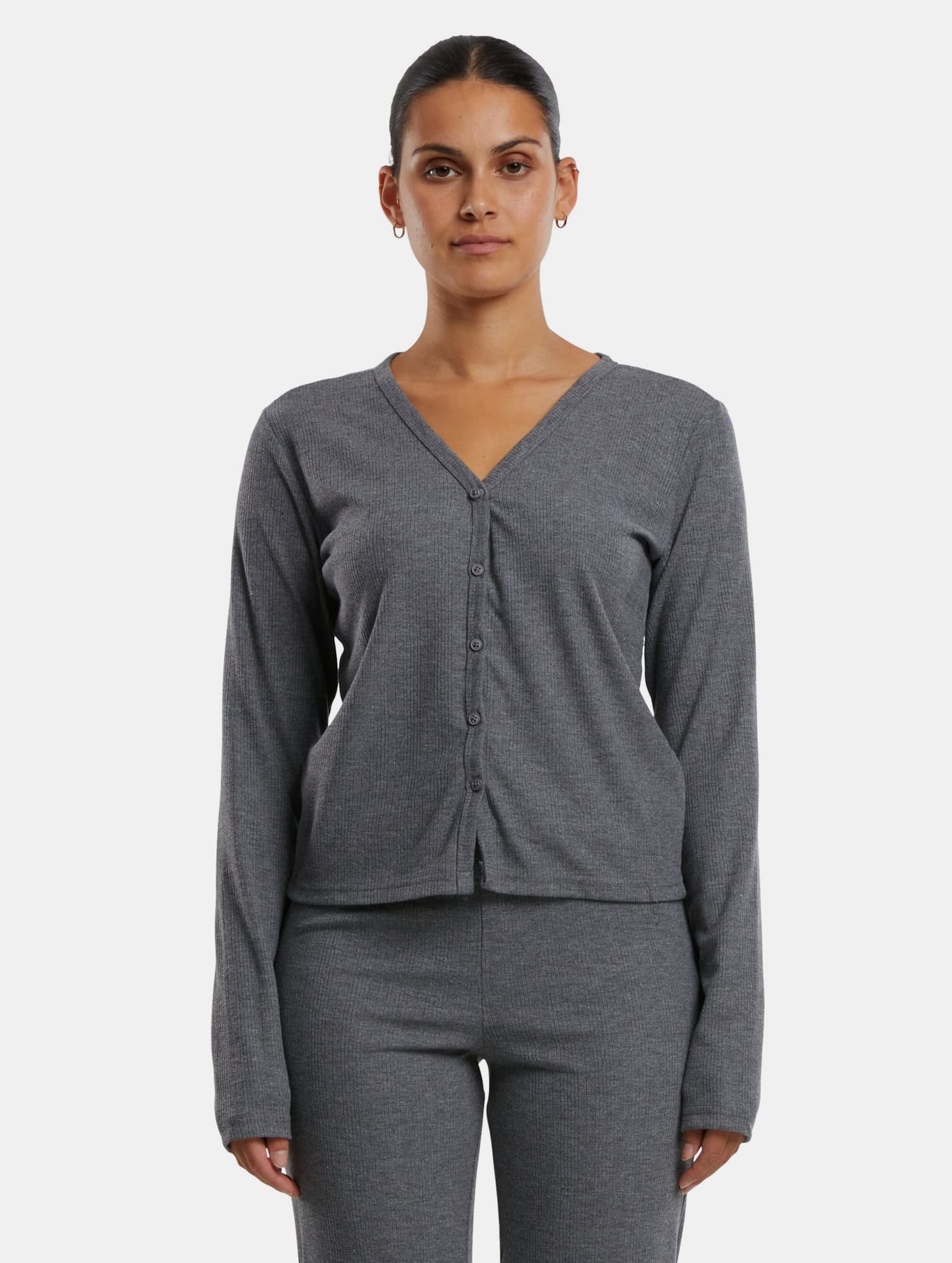 Urban Classics Ladies Rib Cardigan – Bild 3