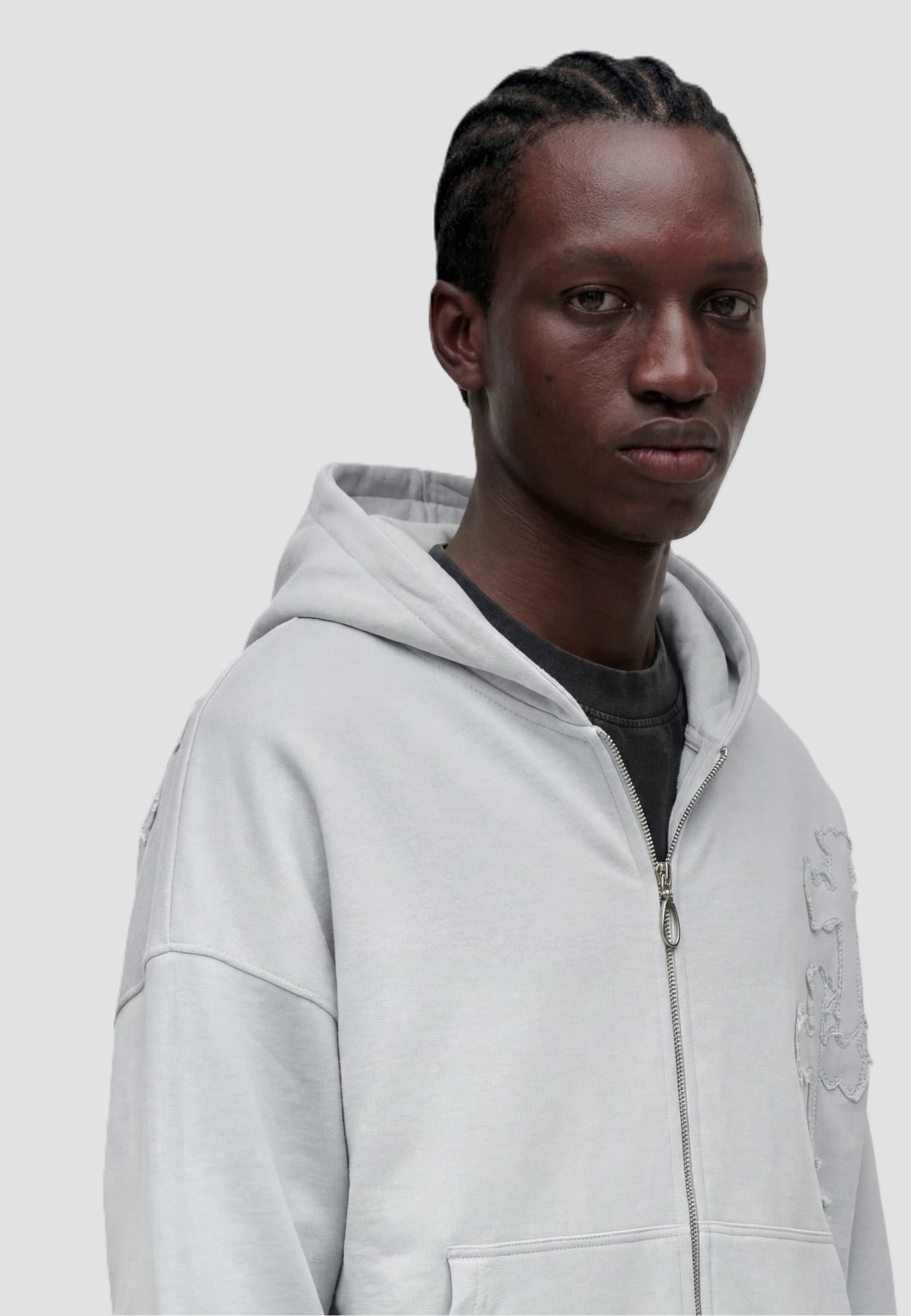 Favela Cross Patches Frontzip – Bild 3