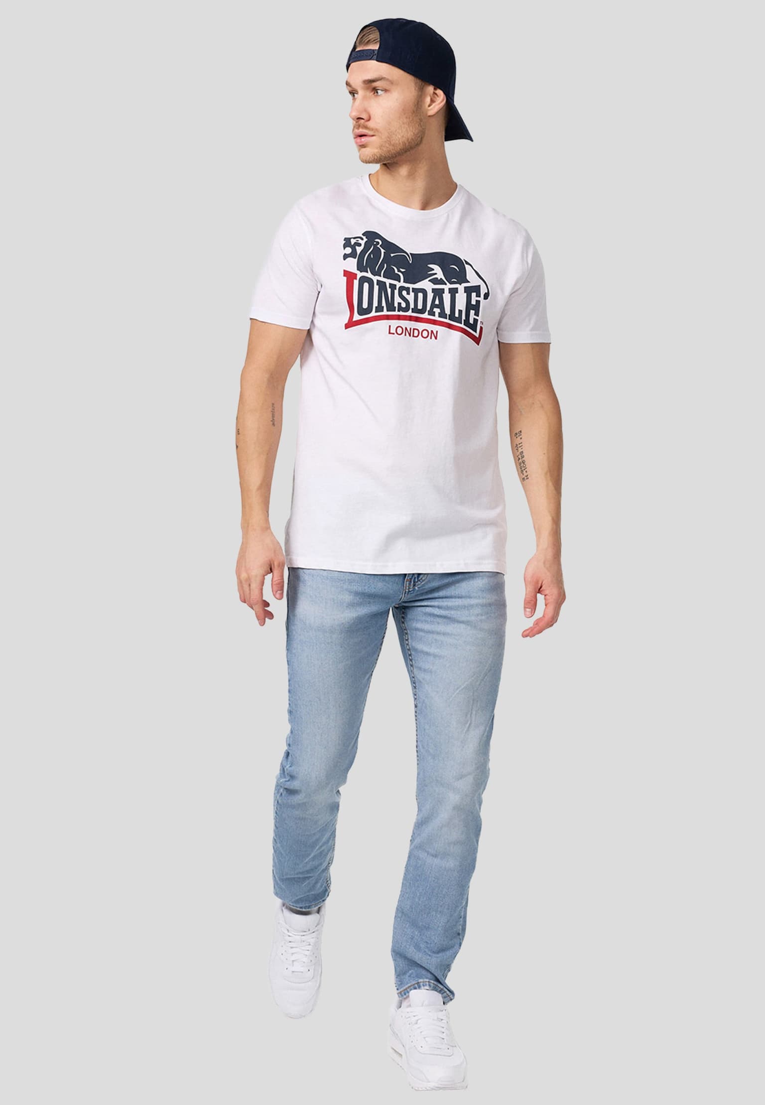 Lonsdale London Loscoe Double Pack T-Shirt – Bild 3
