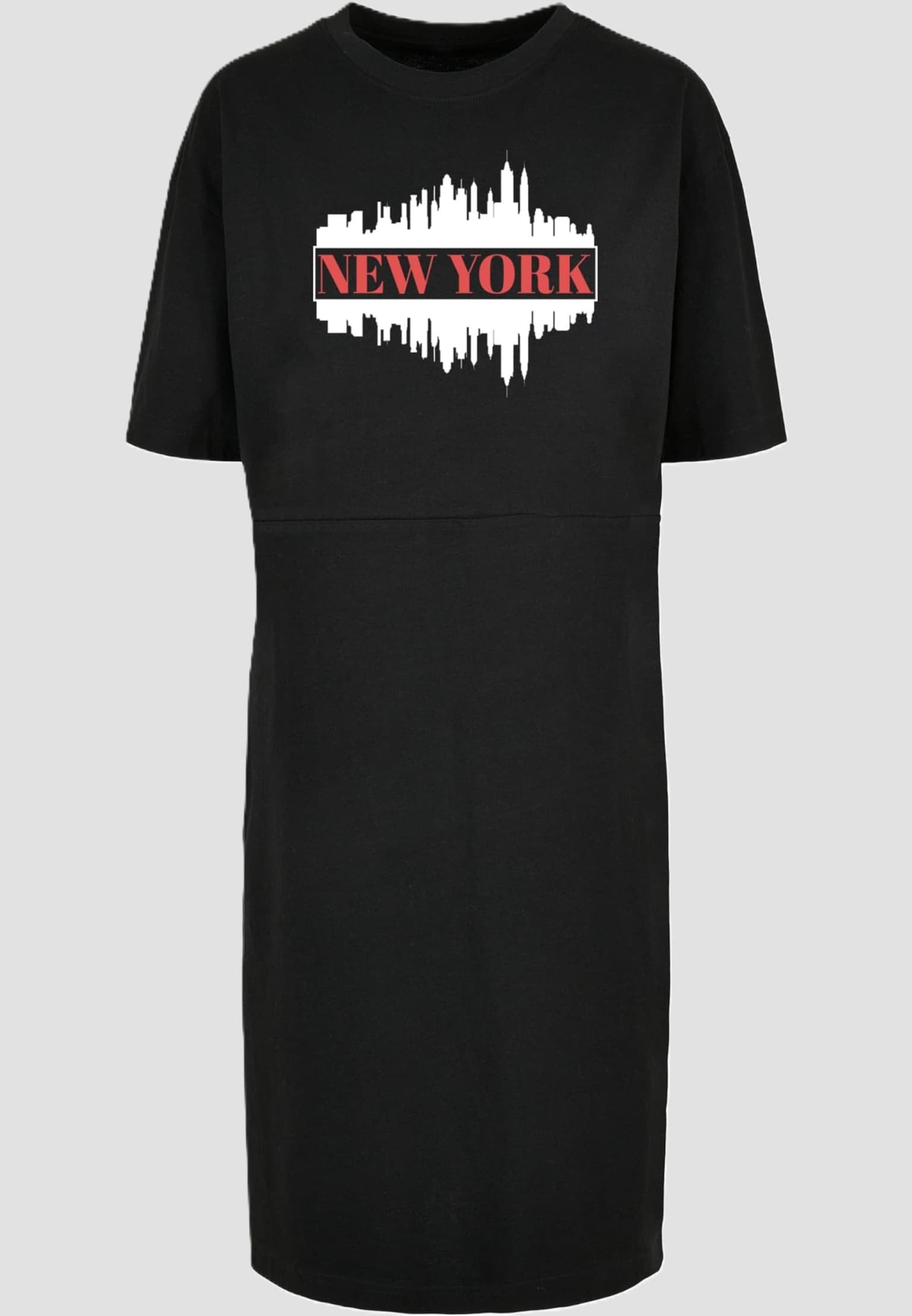 Merchcode Ladies New York X Essentials Oversized Slit Tee Dress – Bild 3