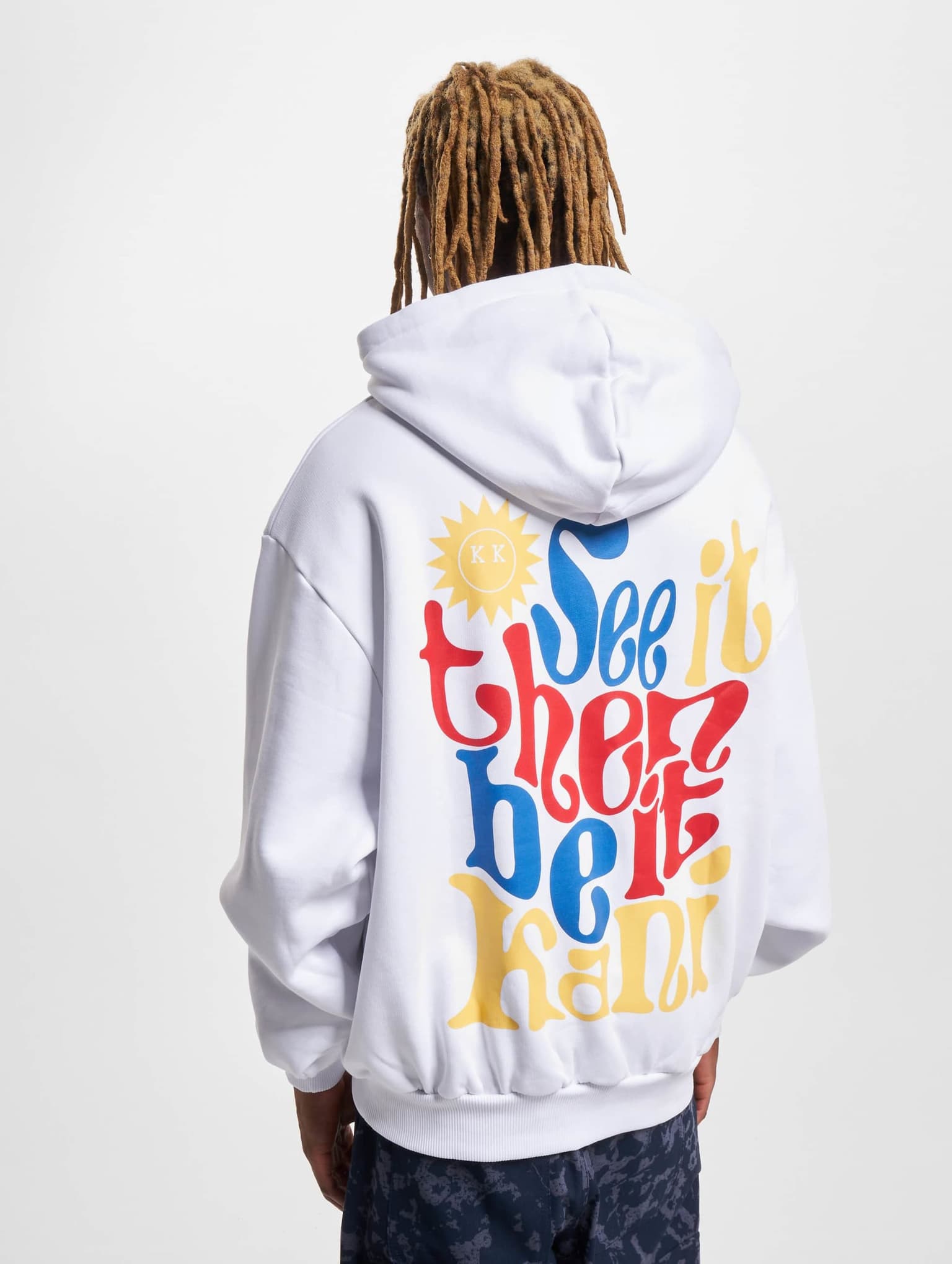 Karl Kani KM232-037-2 KK Small Signature Print Hoodie – Bild 2