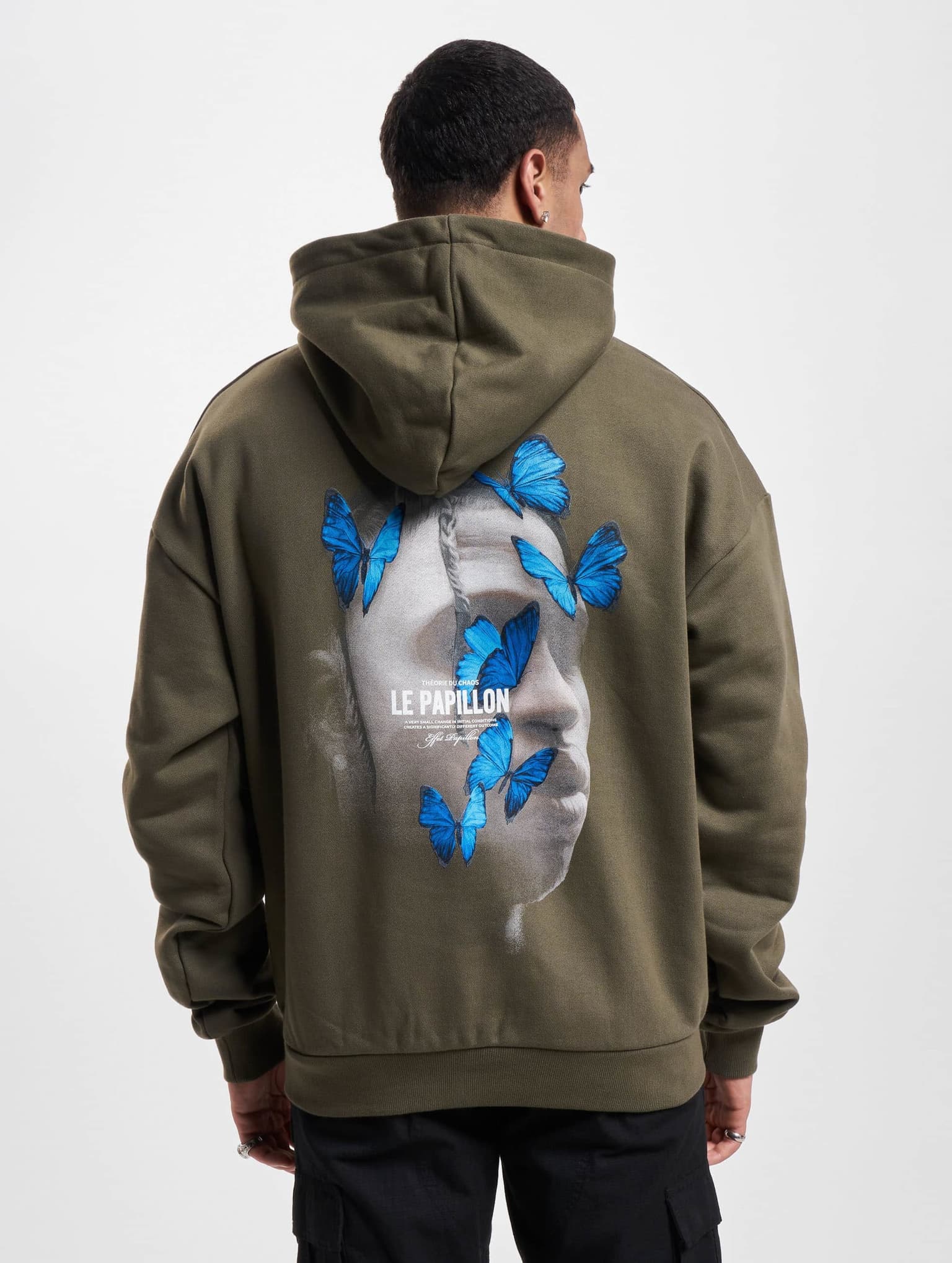 Mister Tee Upscale Le Papillon Heavy Oversize Hoody – Bild 2