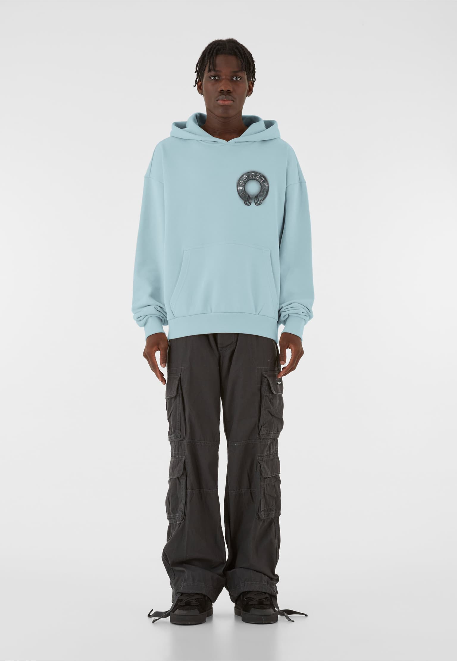 MJ Gonzales MJG Heavy Oversized Hoody - Fallen Angel – Bild 3