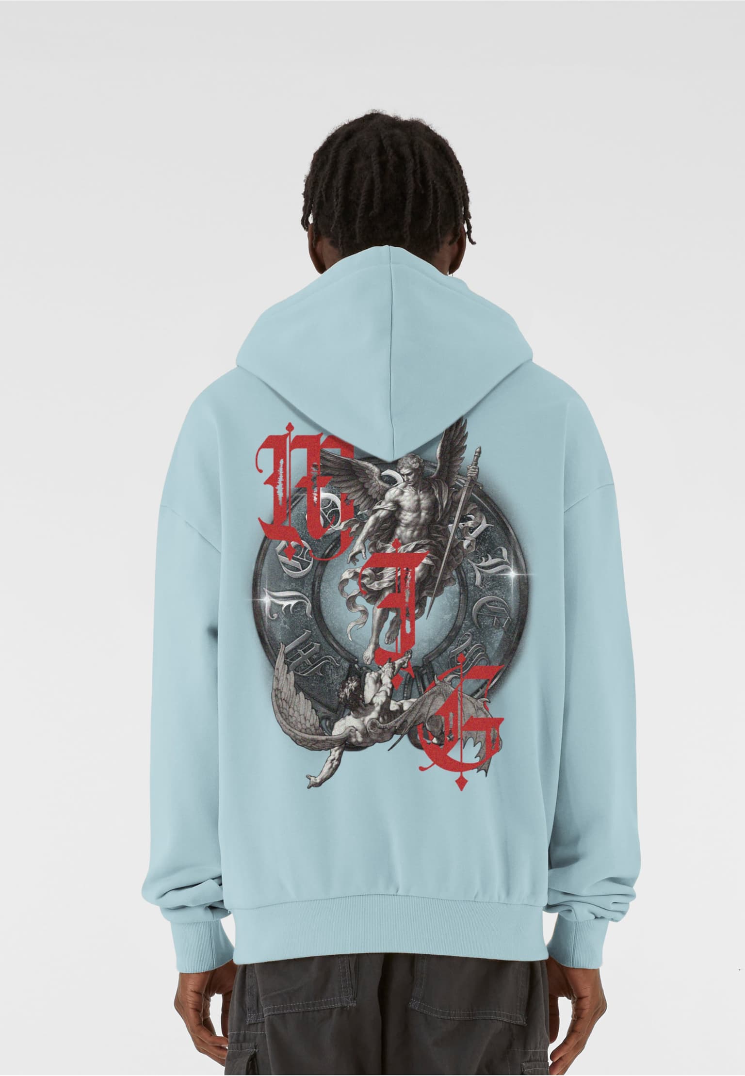 MJ Gonzales MJG Heavy Oversized Hoody - Fallen Angel