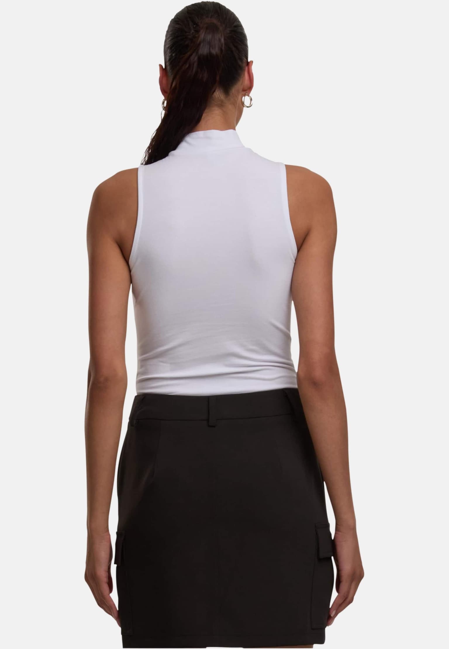 Miss Tee Fly Away Ladies Sleeveless Turtleneck Body – Bild 2