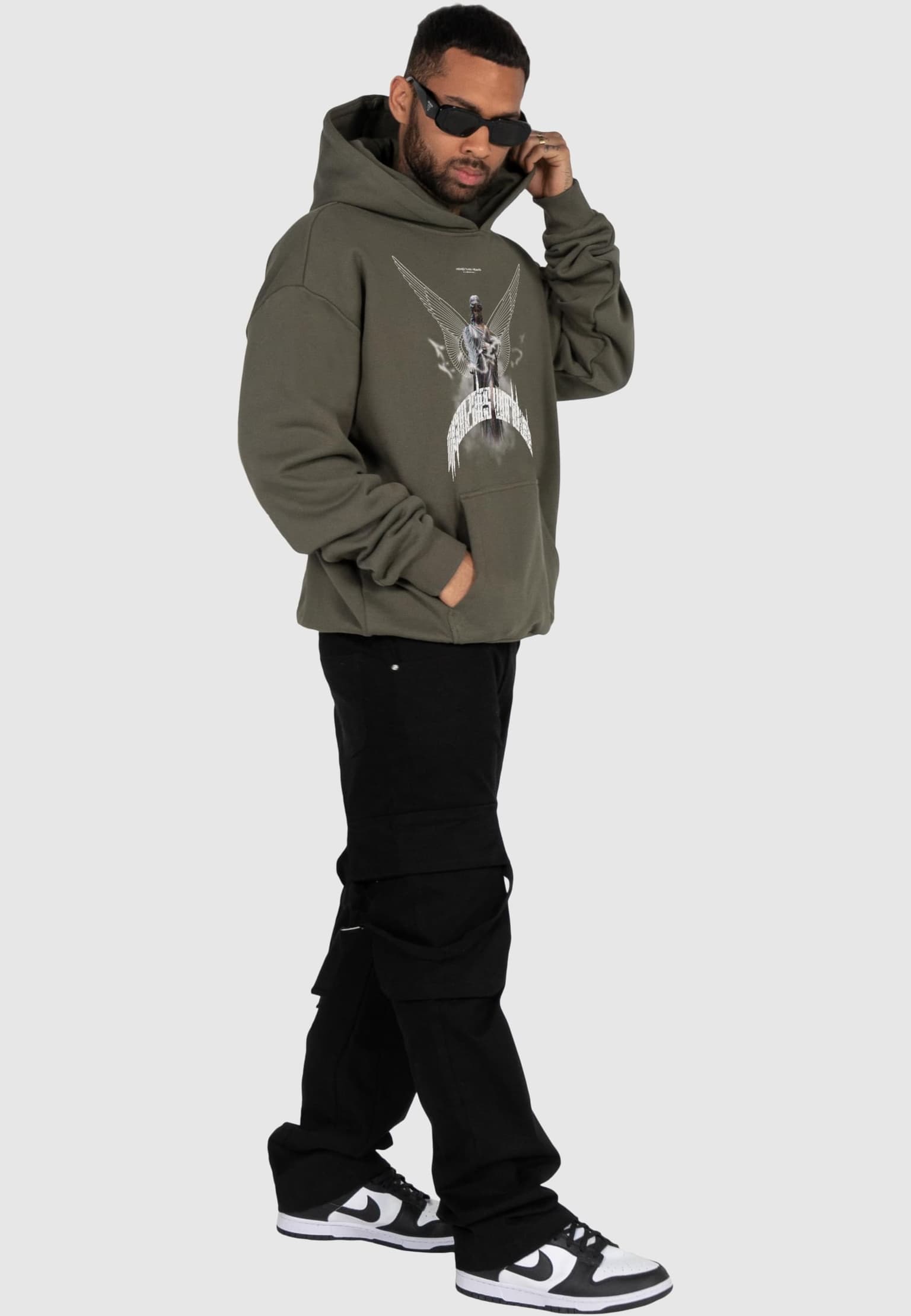MJ Gonzales HIGHER THAN HEAVEN V.1 Ultra Heavy Hoody – Bild 4