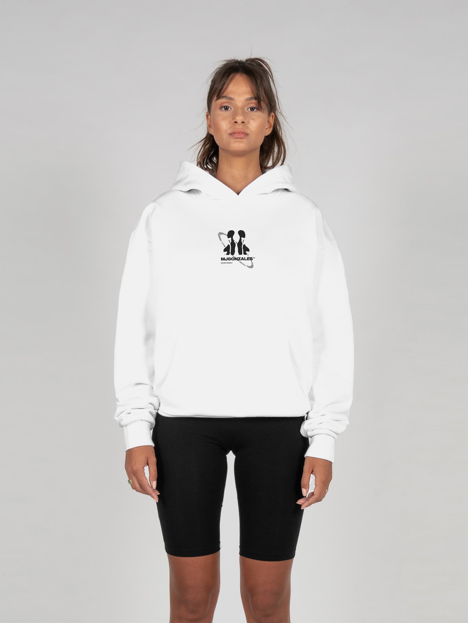 MJ Gonzales Circle x Ladies Heavy Oversized Hoodie