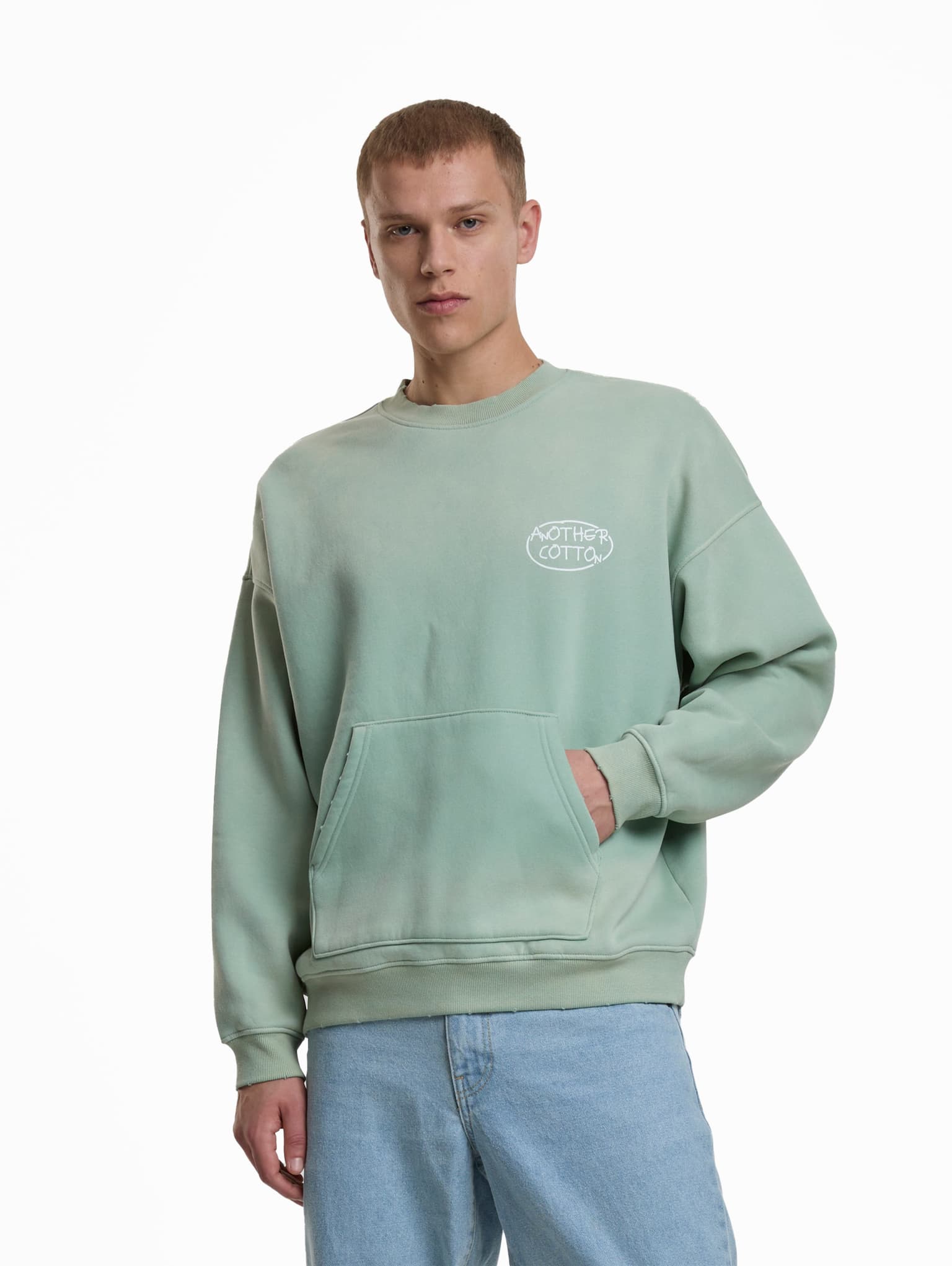 Another Cotton Lab Matcha Mornings Oversized Sweatshirt – Bild 2