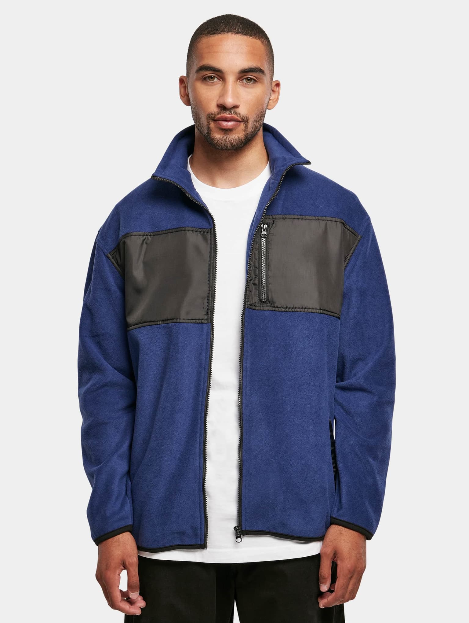 Urban Classics Patched Micro Fleece Jacket