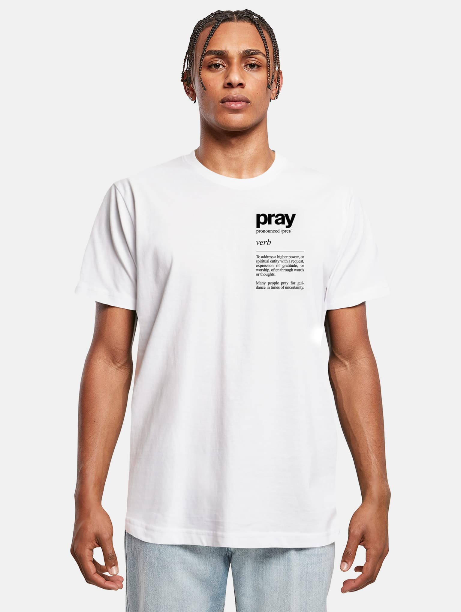 Mister Tee Pray Definition