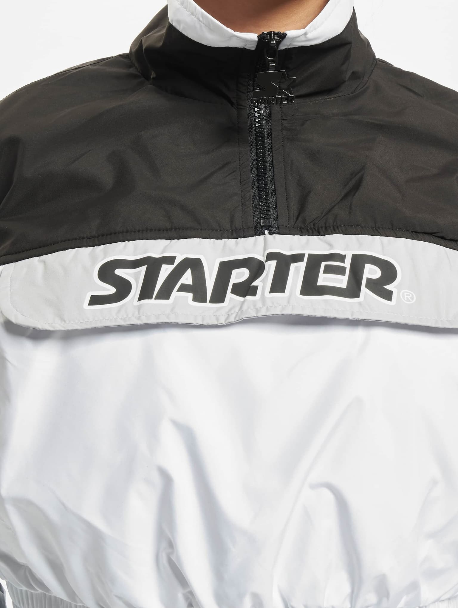 Starter Black Label Ladies Colorblock Pull Over Jacket – Bild 4